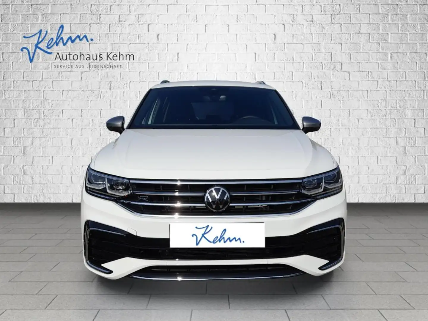 Volkswagen Tiguan Allspace Allspace R-Line 2,0 TDI DSG 4MOTION|AHK|HUD|STHZ Weiß - 2