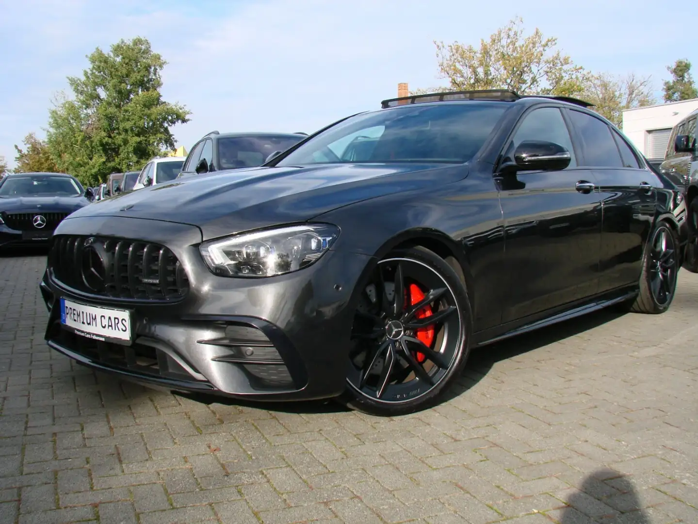 Mercedes-Benz E 53 AMG 4M Pano 360º HUD Burmester Airmatic Distronic+ Gris - 2