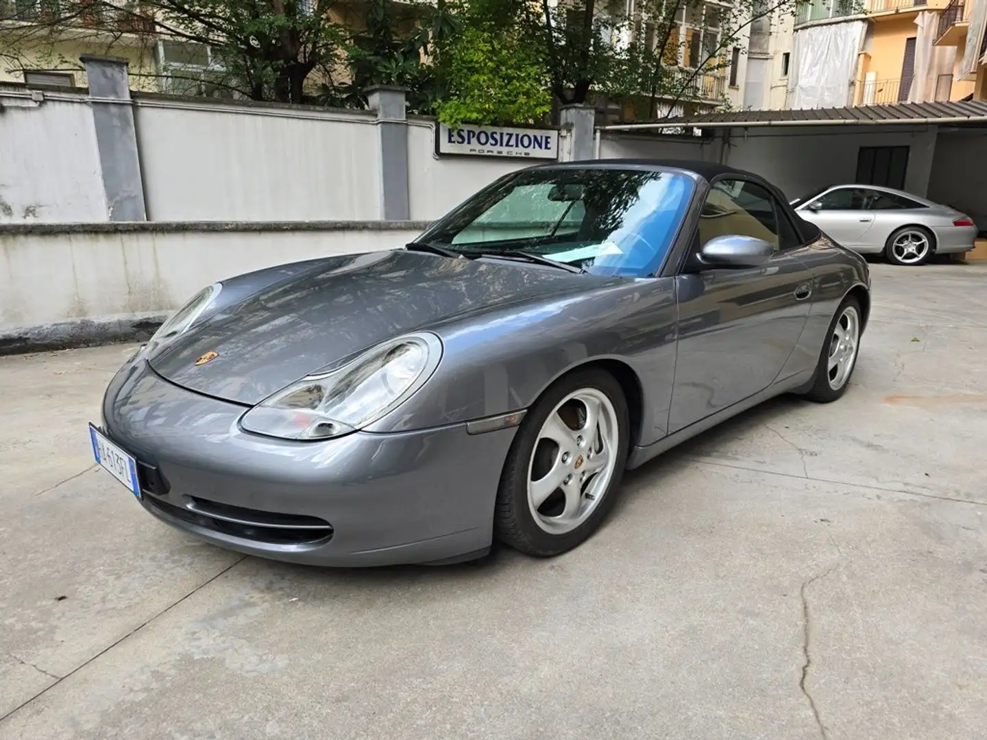 Porsche 996 Cabrio 3.4 Carrera 4 MANUALE/BOOK/CRS Gris - 1