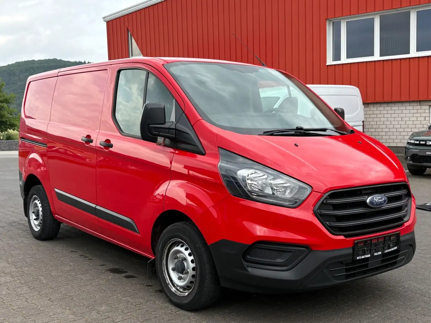 Ford Transit Custom Sehr Gepflegt *Garantie* Ahk Rot - 1