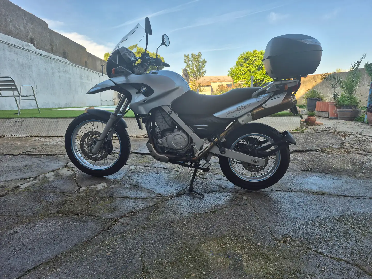 BMW F 650 GS Plateado - 1