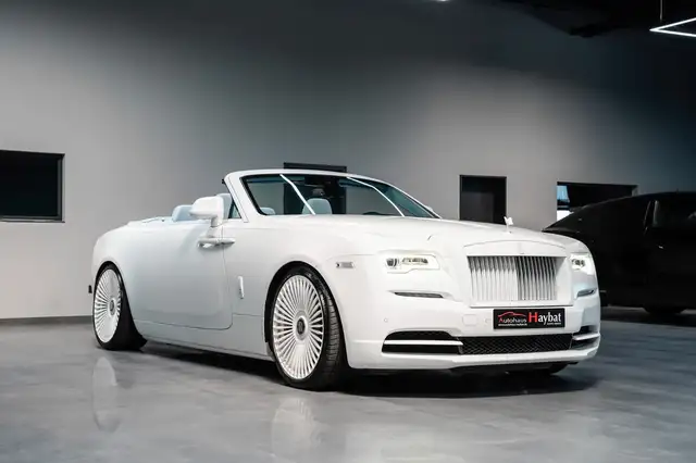 Rolls-Royce Dawn *Matt White* Charles Blue Leather* 22"
