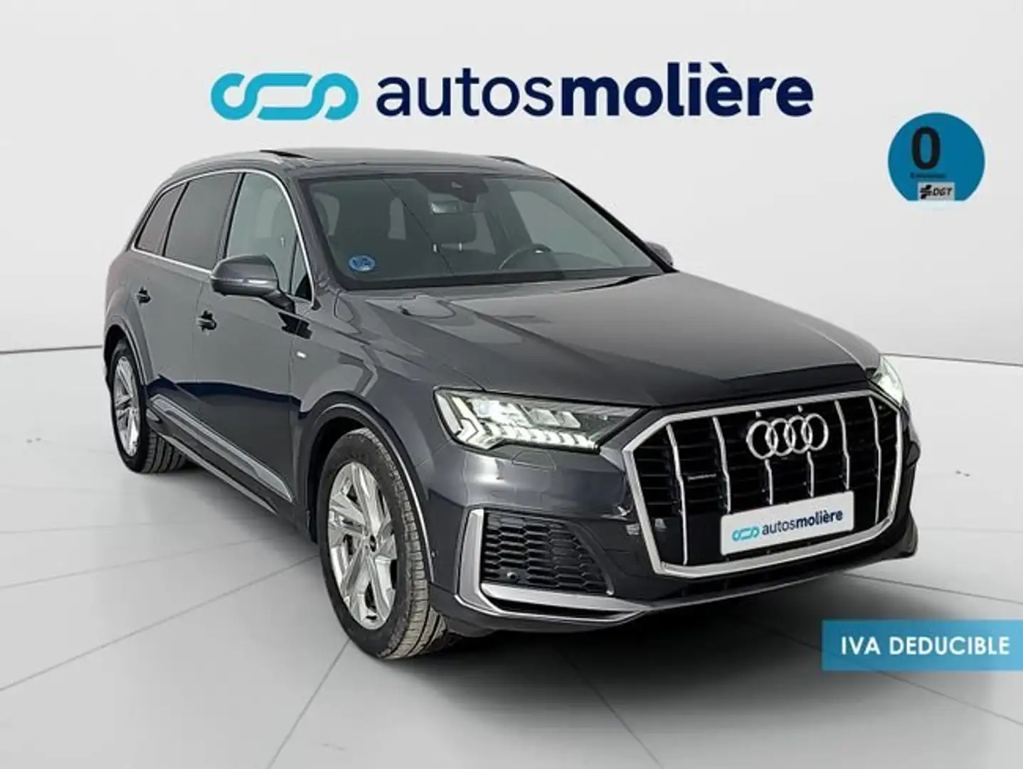 Audi Q7 S line plus 55 quattro 280 kW (381 CV) tiptronic Grau - 2