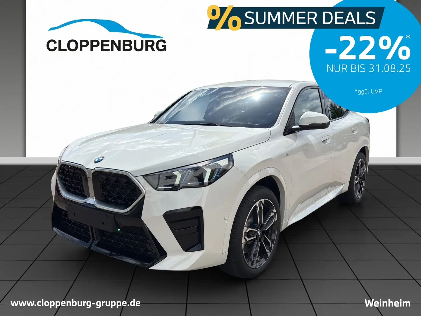 BMW X2 sDrive20i M Sportpaket Head-Up UPE: 58.760€ Weiß - 1