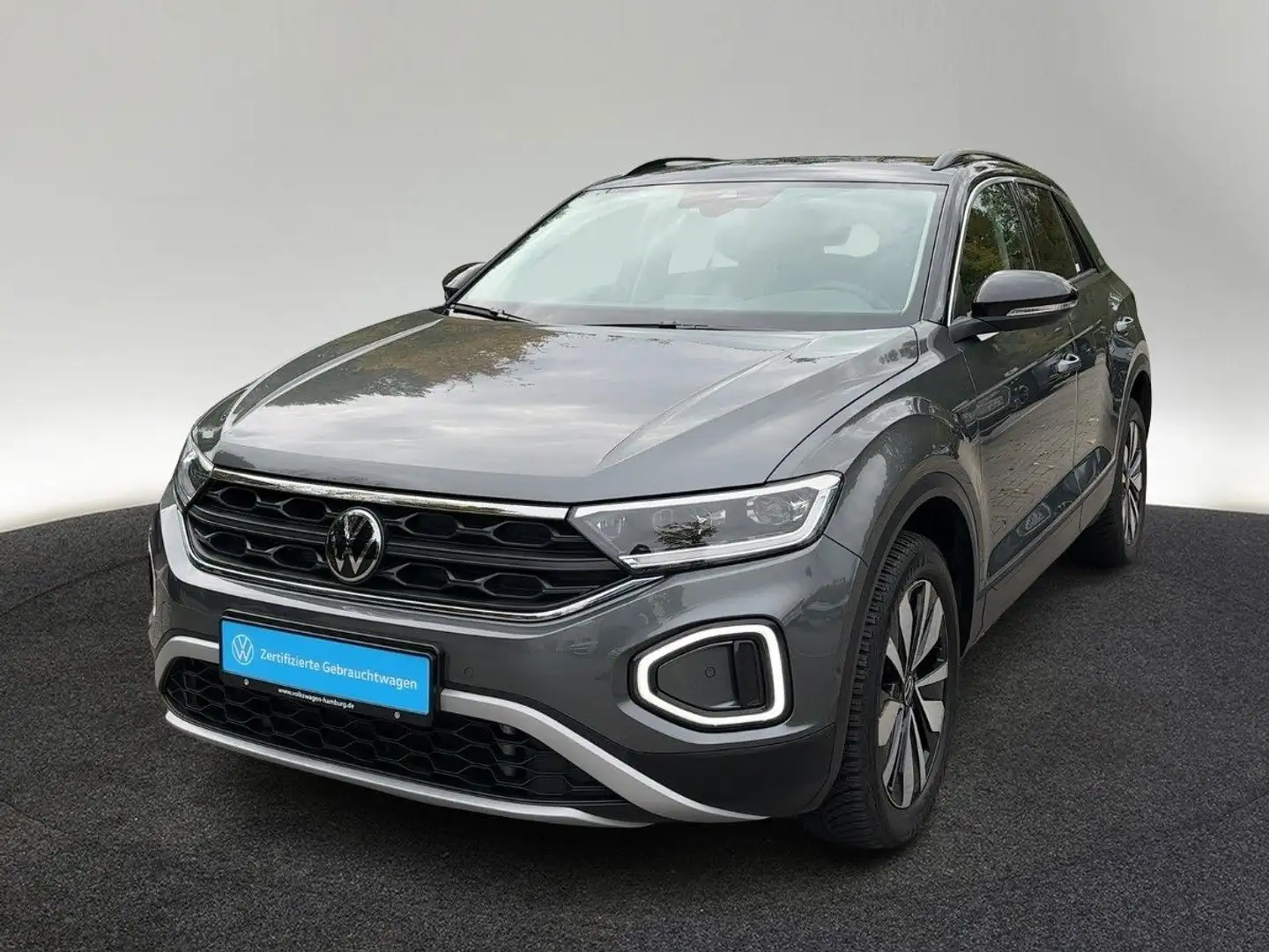 Volkswagen T-Roc 2.0 TDI Goal DSG AHK Navi ACC CarPlay LED Grau - 2