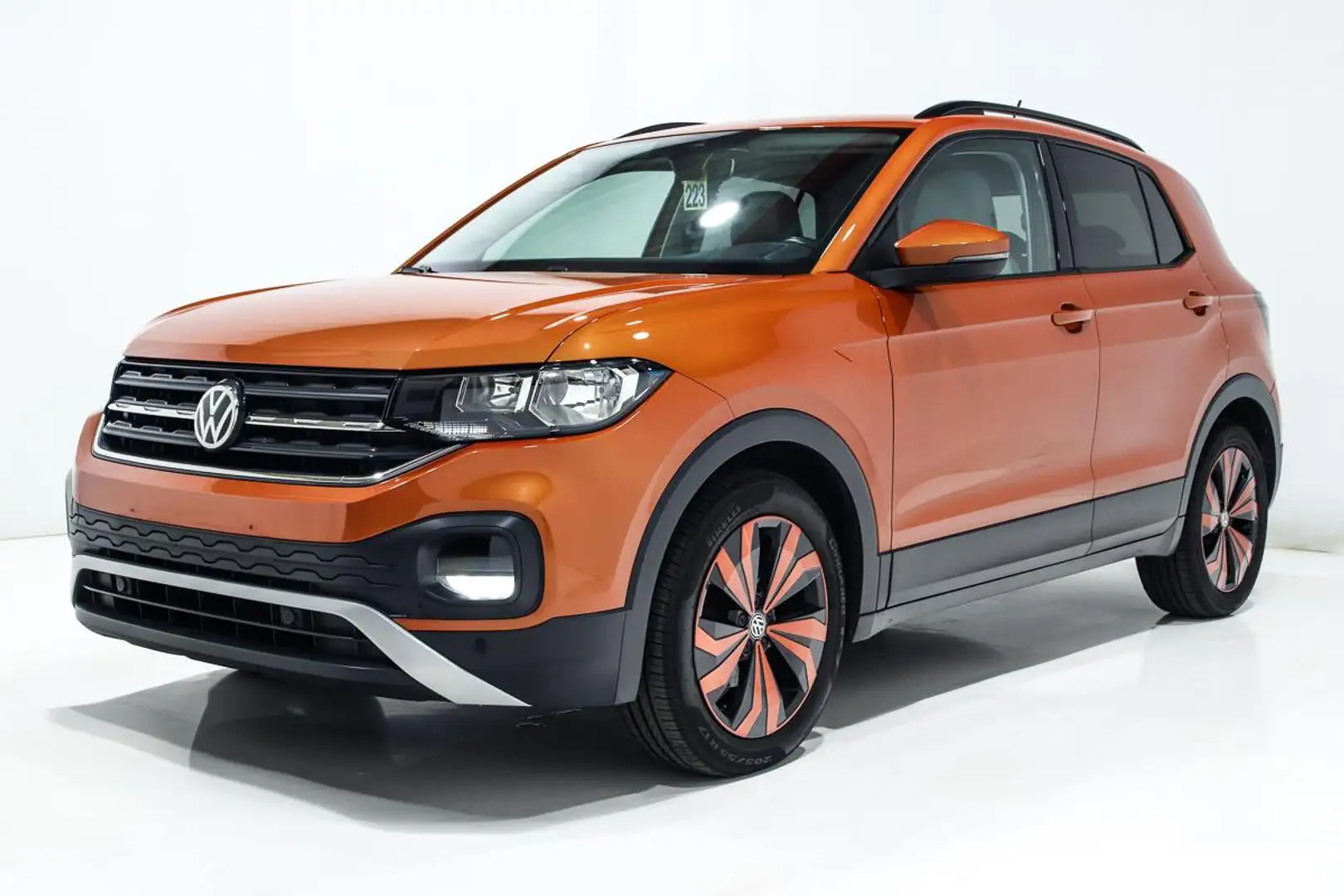 Volkswagen T-Cross 1.0 TSI 115 - DSG CAM - GPS - JA17 Portocaliu - 2