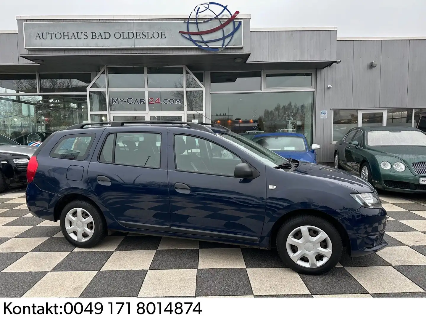 Dacia Logan MCV II Kombi Ambiance,HU neu,Ganzjahresr Blauw - 1