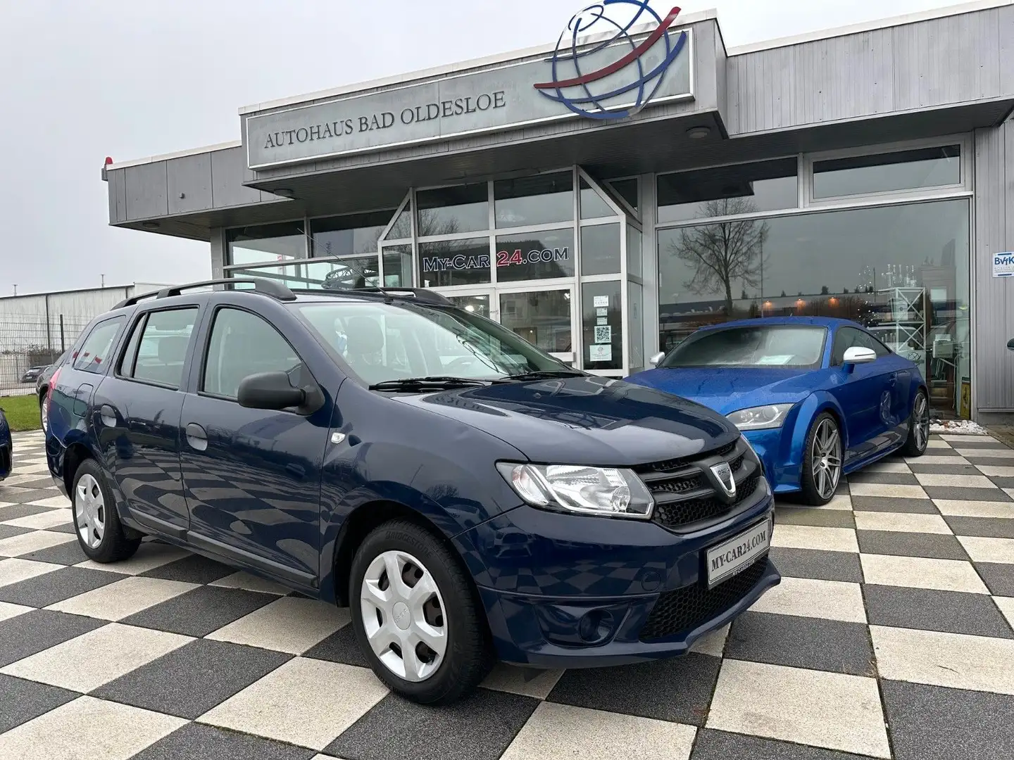 Dacia Logan MCV II Kombi Ambiance,HU neu,Ganzjahresr Blauw - 2