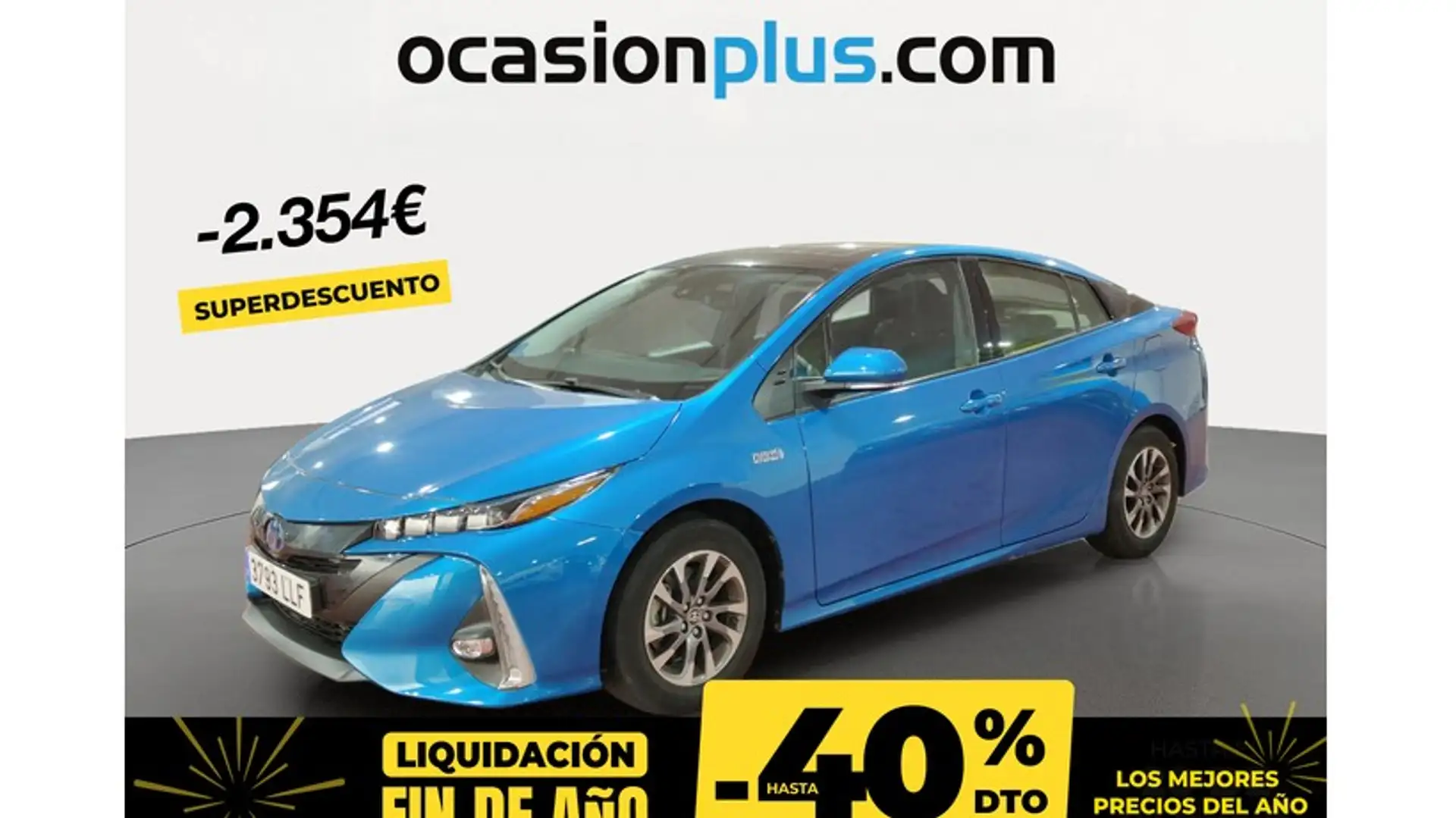Toyota Prius Plug-in Híbrido 1.8 Solar Bleu - 1