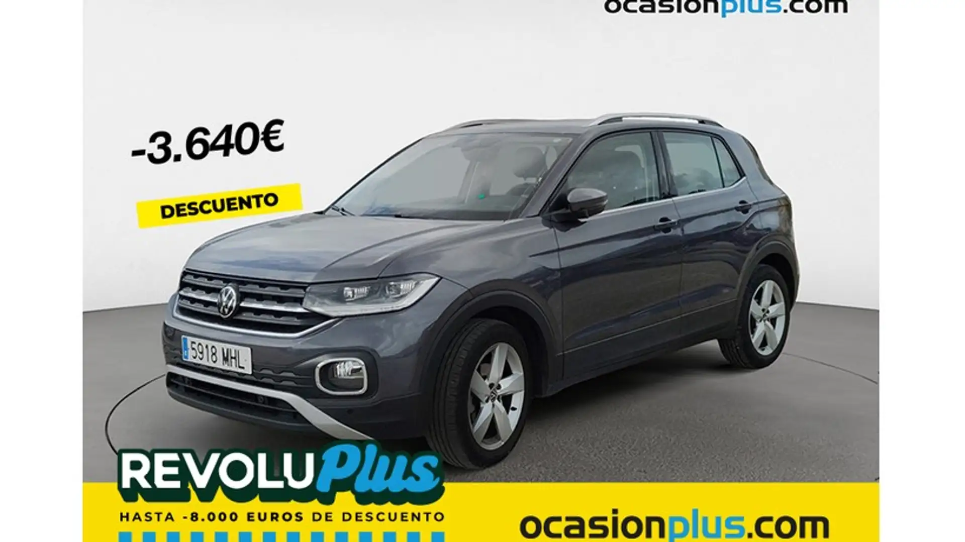 Volkswagen T-Cross 1.0 TSI Sport DSG7 81kW Gris - 1