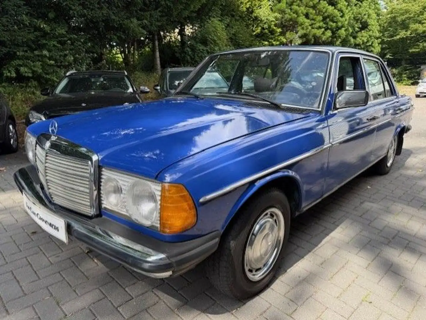 Mercedes-Benz 200 D W123*erste Serie*H Kennzeichen*SHD*TÜV NEU* Niebieski - 2