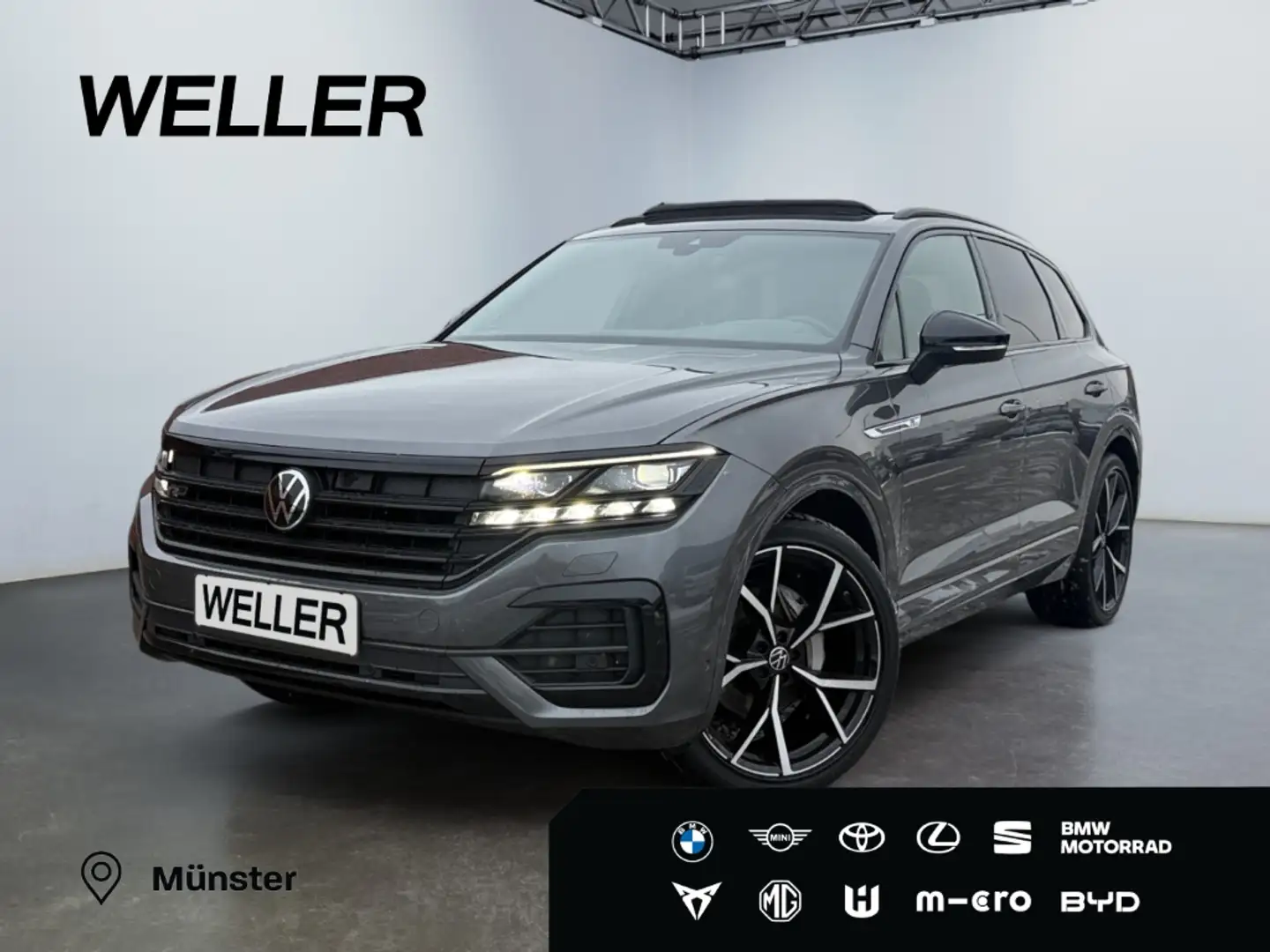 Volkswagen Touareg 3.0 V6 TDI R-Line *Matrix*HUD*Pano*AHK* Grau - 1