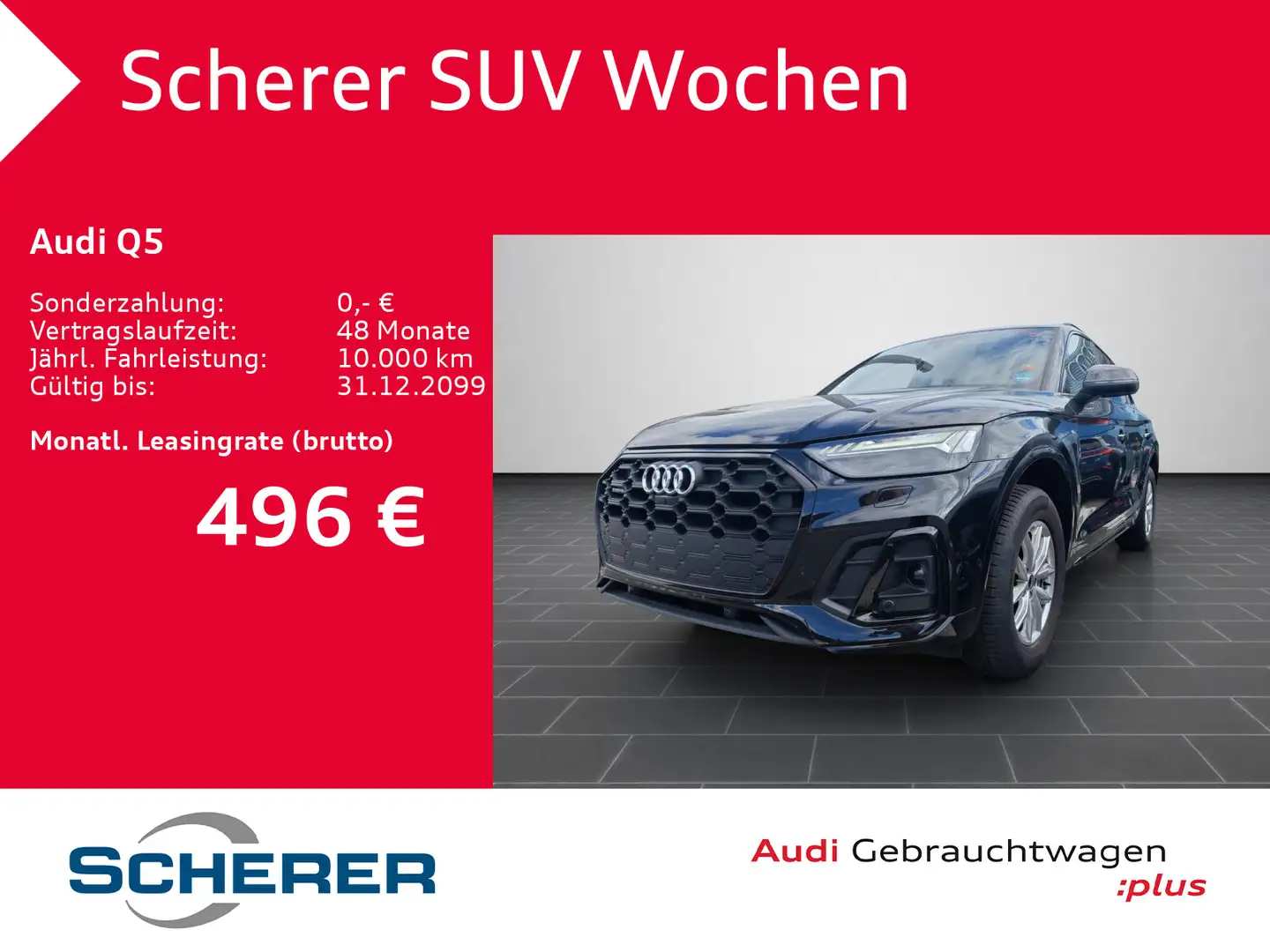 Audi Q5 SUV S line 45 TFSI quattro MATRIX-LED ANHÄNGE Schwarz - 1