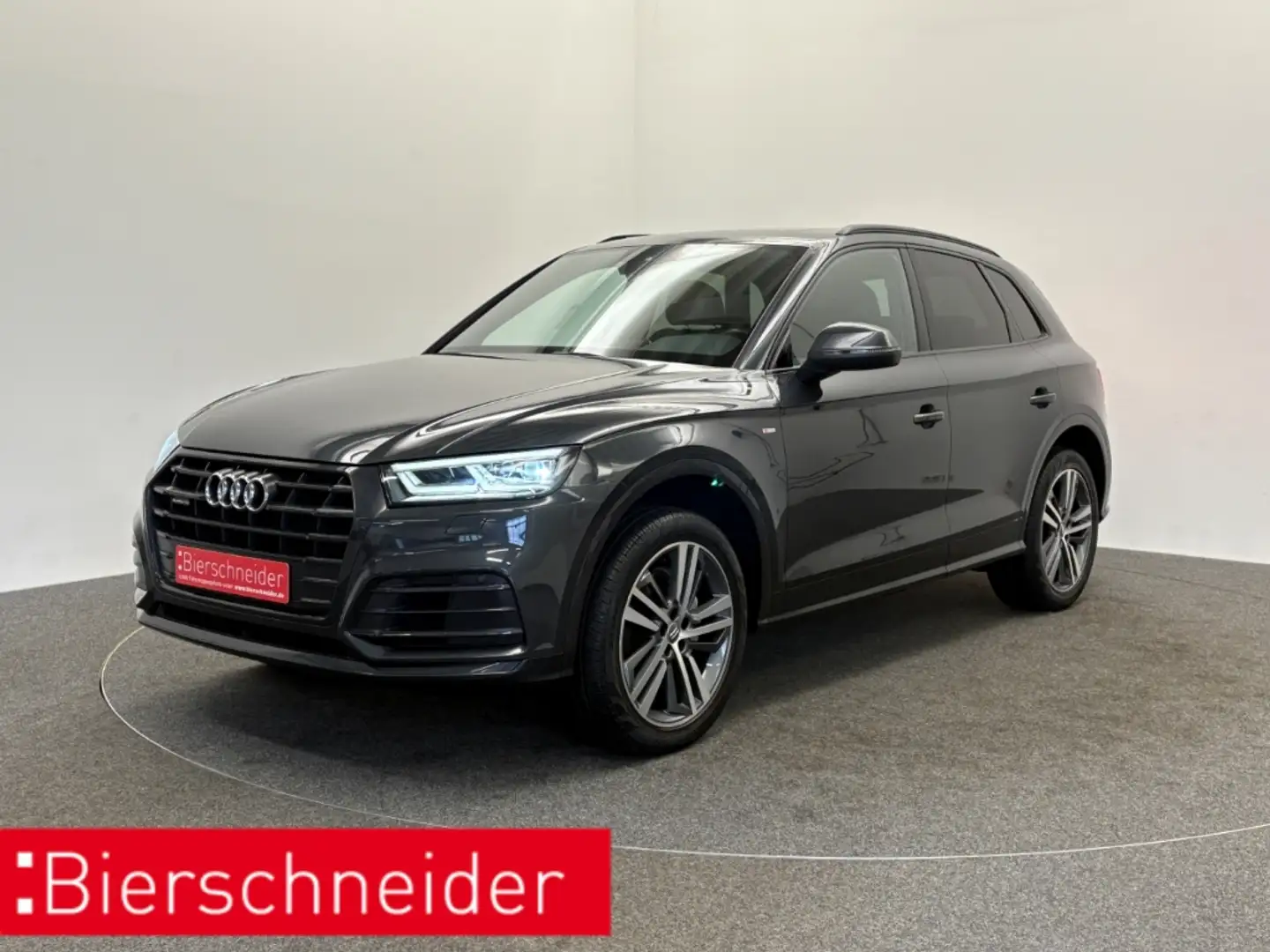 Audi Q5 40 TDI qu S tronic 2x line LED 20 PANO NAVI GRA CO Grau - 1