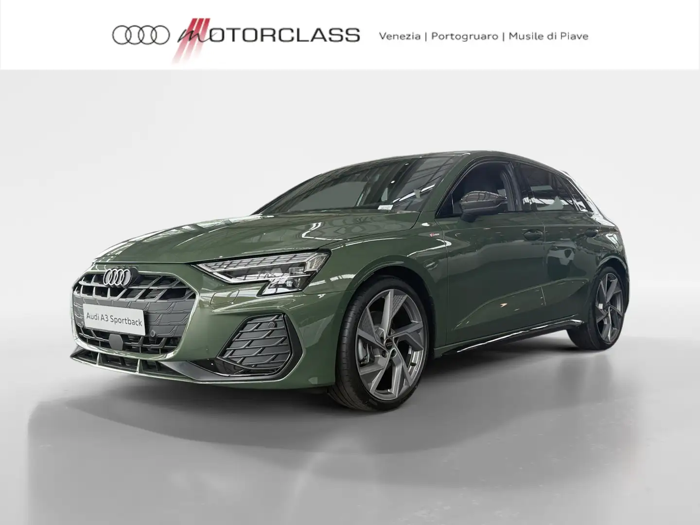 Audi A3 sportback 35 2.0 tdi s line edition s tronic Zelená - 1