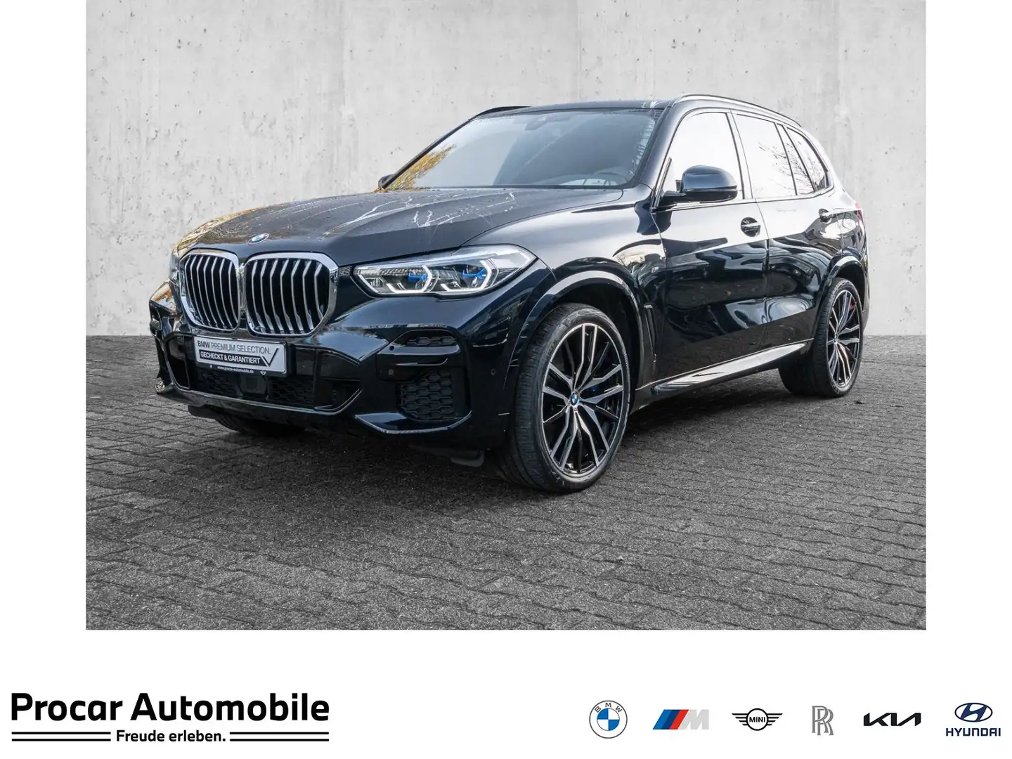 BMW X5 xDrive40d M Sport Aut. HUD PANO AHK RFK NAVI LED Schwarz - 1