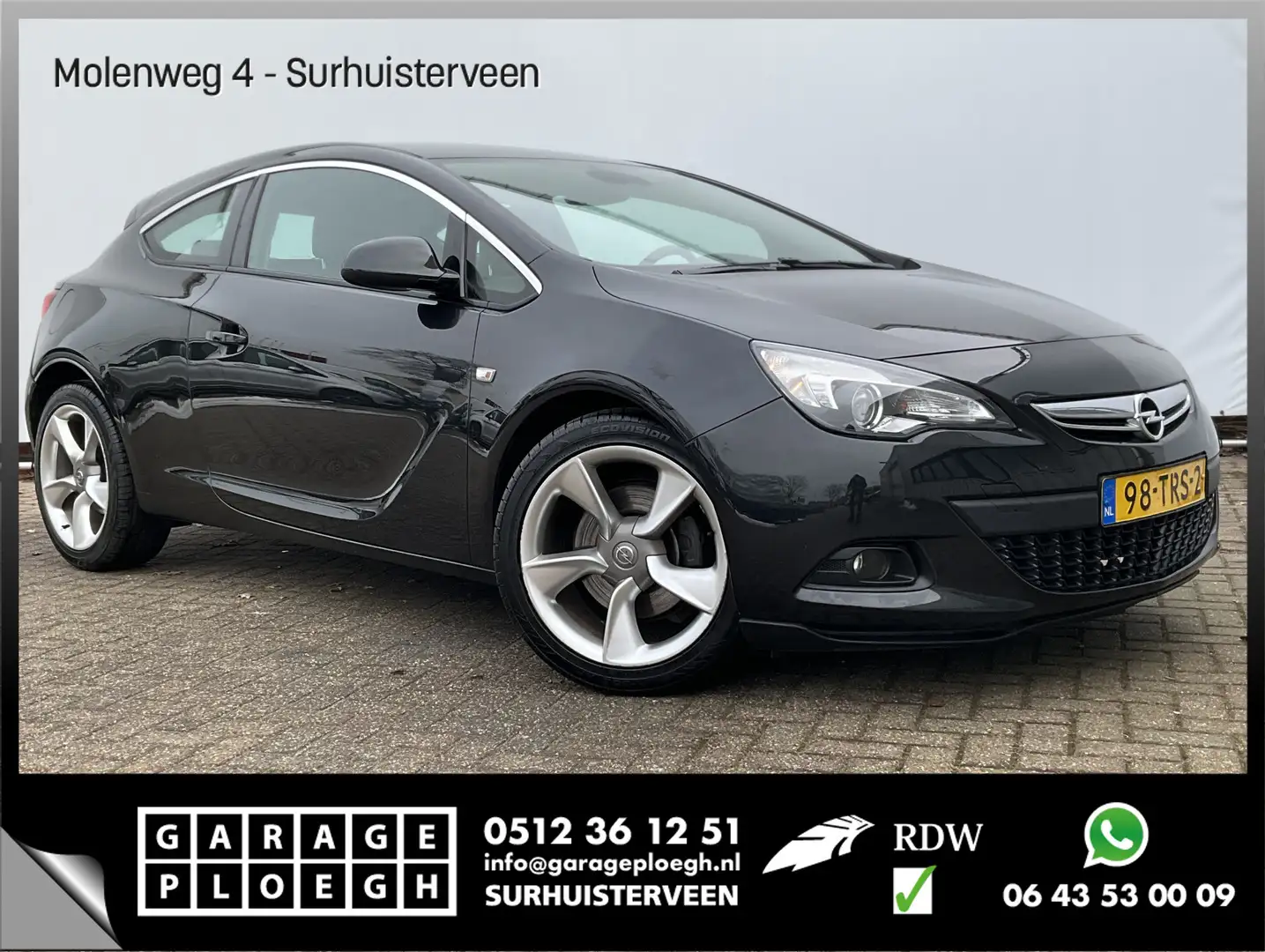 Opel Astra GTC 1.4 Turbo Sport Navi 19inch Parksens Negro - 1