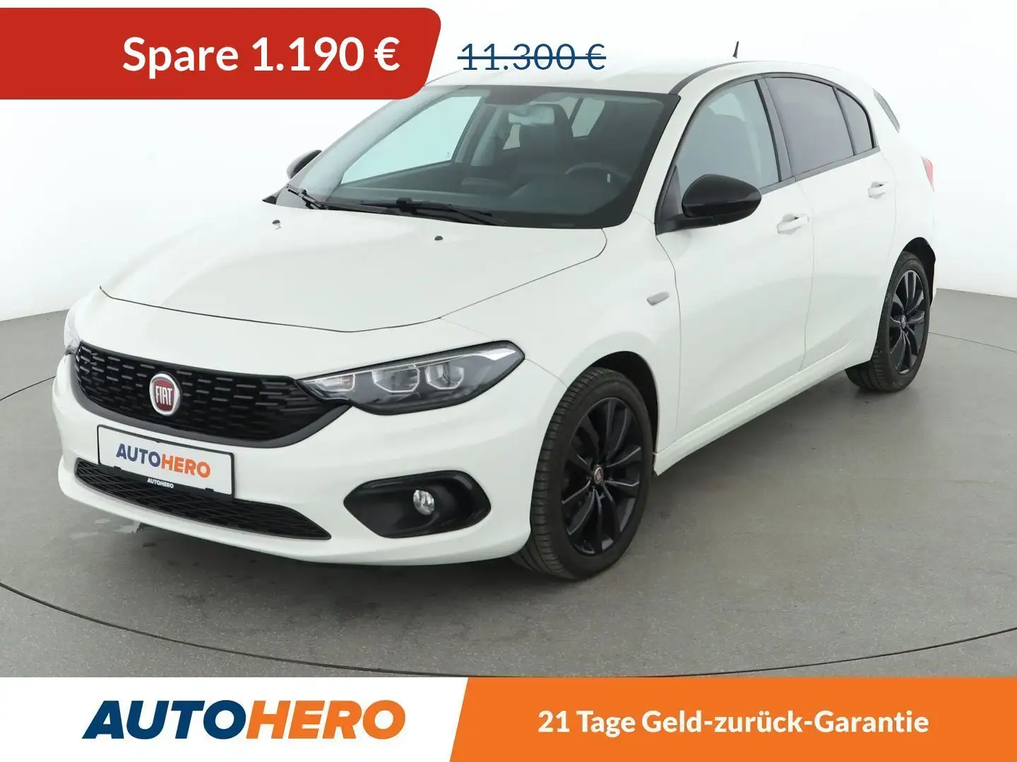 Fiat Tipo 1.4 Turbo S-Design*NAVI*TEMPO*CAM*PDC*SHZ* Weiß - 1