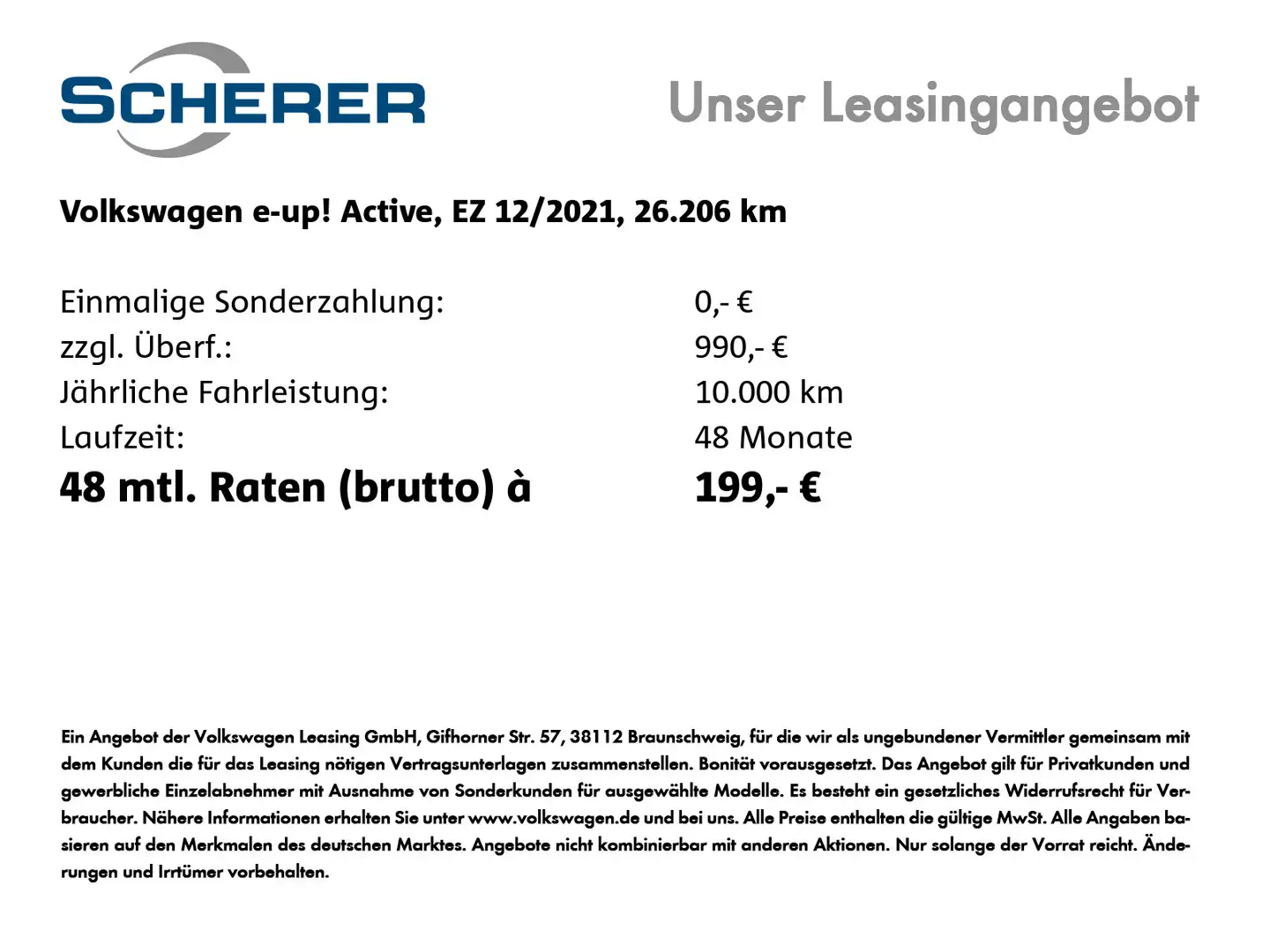 Volkswagen e-up! ACTIVE CCS KAMERA PDC SHZ ALU GRA Weiß - 2