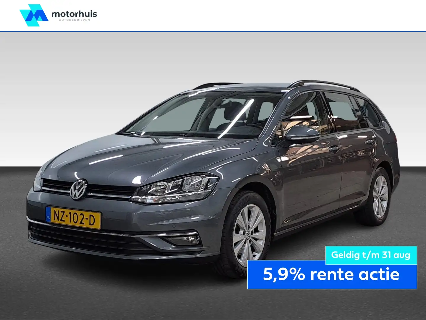 Volkswagen Golf Variant 1.0 TSI 110PK DSG-7 COMFORTLINE BUSINESS NAVI TEL Grigio - 1
