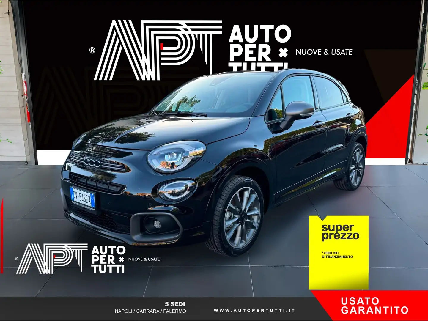 Fiat 500X 500X 1.5 t4 hybrid Sport 130cv dct Nero - 1