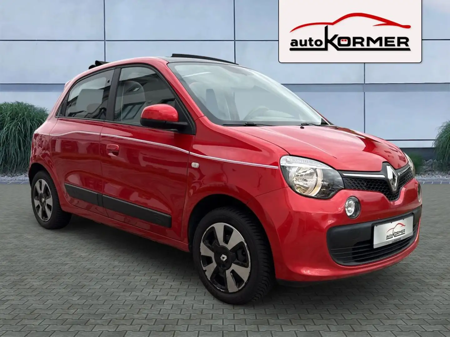 Renault Twingo 1.0 Liberty Faltdach,Klima,Sitzhzg.,PDC,Allwetterr Rot - 1