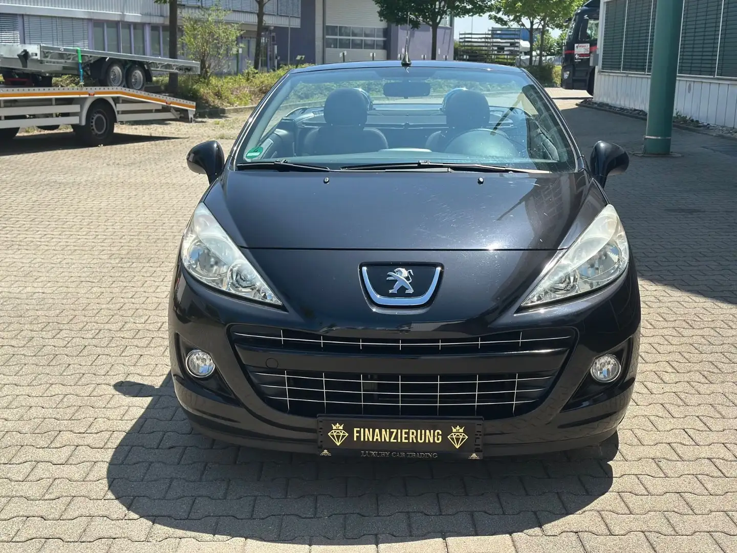 Peugeot 207 CC Cabrio Premium KLIMA TÜV & SERVICE NEU Schwarz - 2