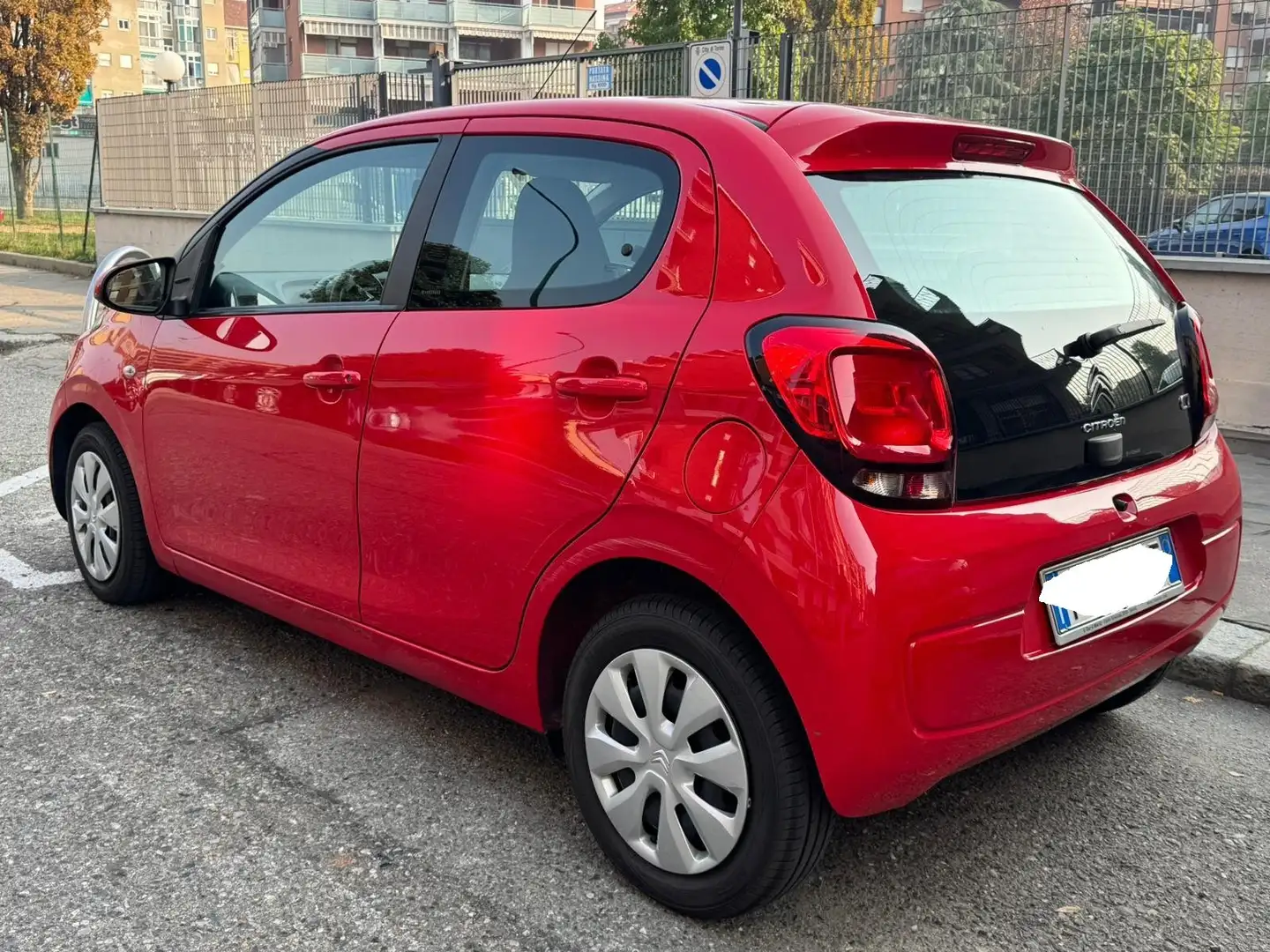 Citroen C1 II 2018 3p 3p 1.0 vti Live s/solo 45 mila km!!! Rouge - 2