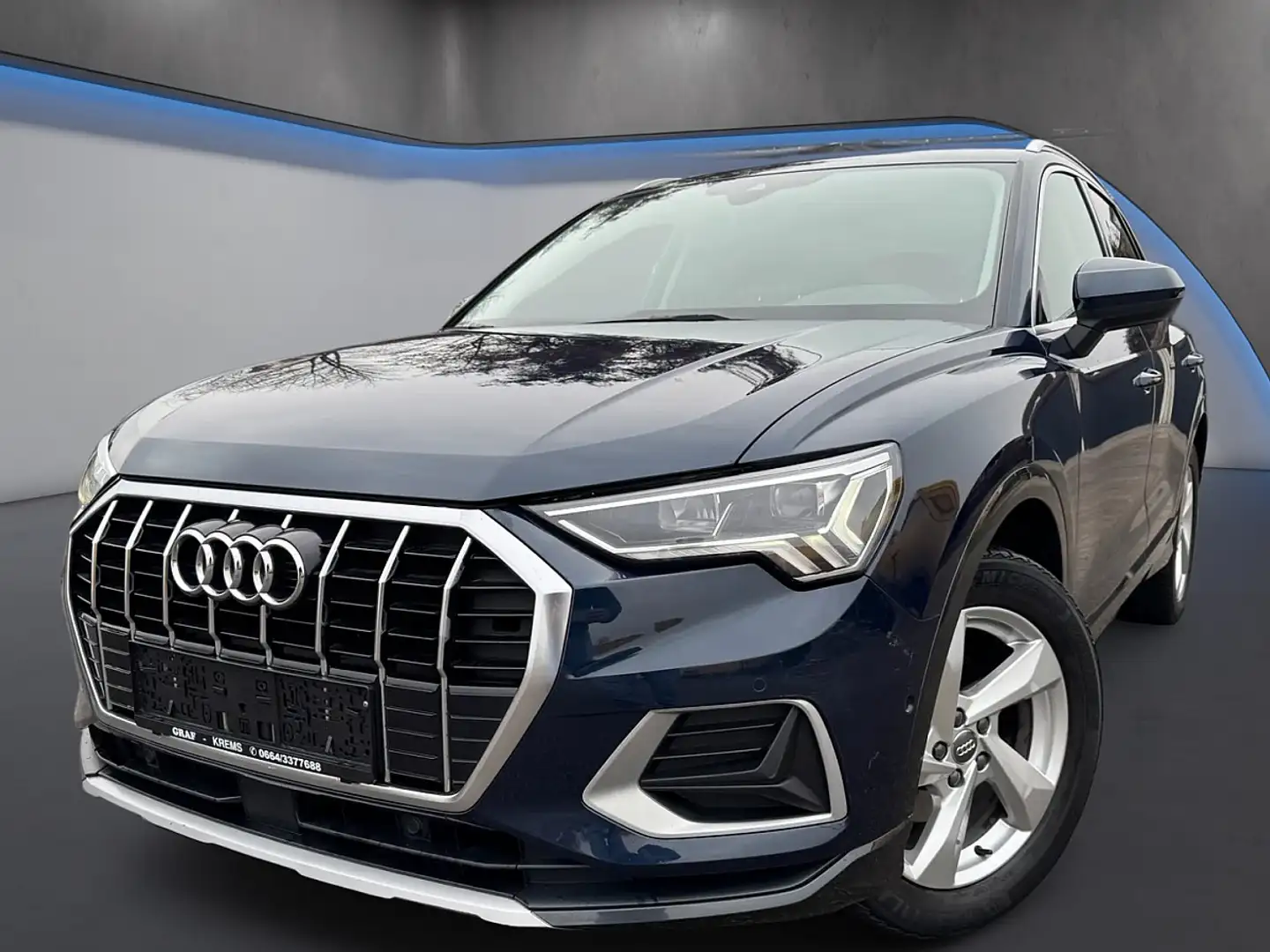 Audi Q3 35 TDI advanced S-tronic*MatrixLED*Sitzh.*Virtu... Blau - 1