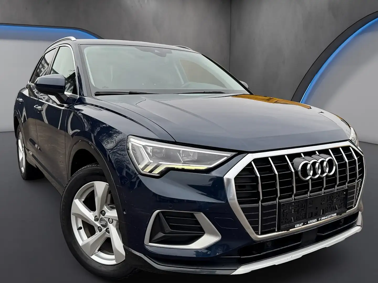 Audi Q3 35 TDI advanced S-tronic*MatrixLED*Sitzh.*Virtu... Blau - 2