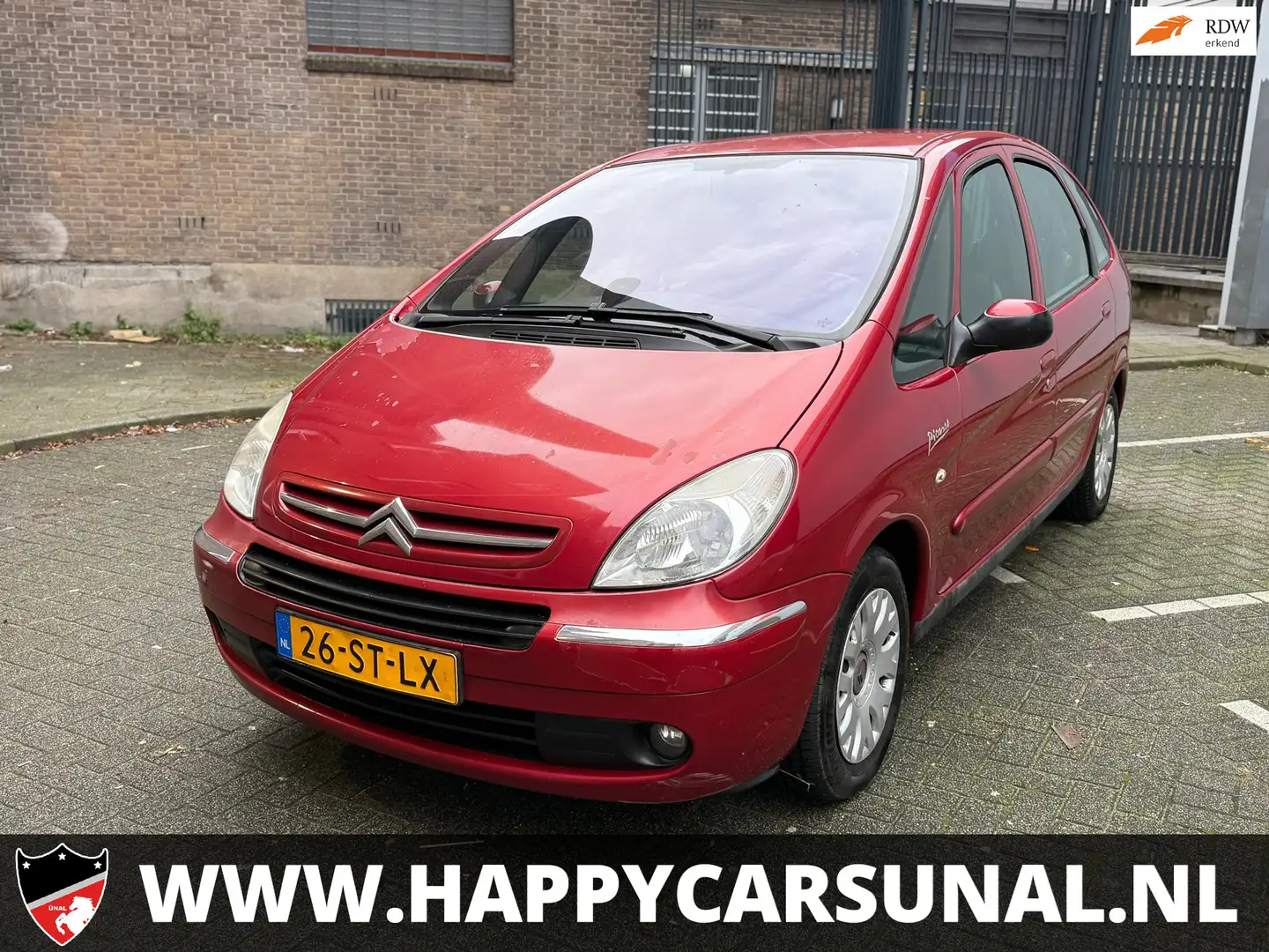 Citroen Xsara Picasso 1.6i-16V Caractère, NIEUWE APK, AIRCO Roşu - 1