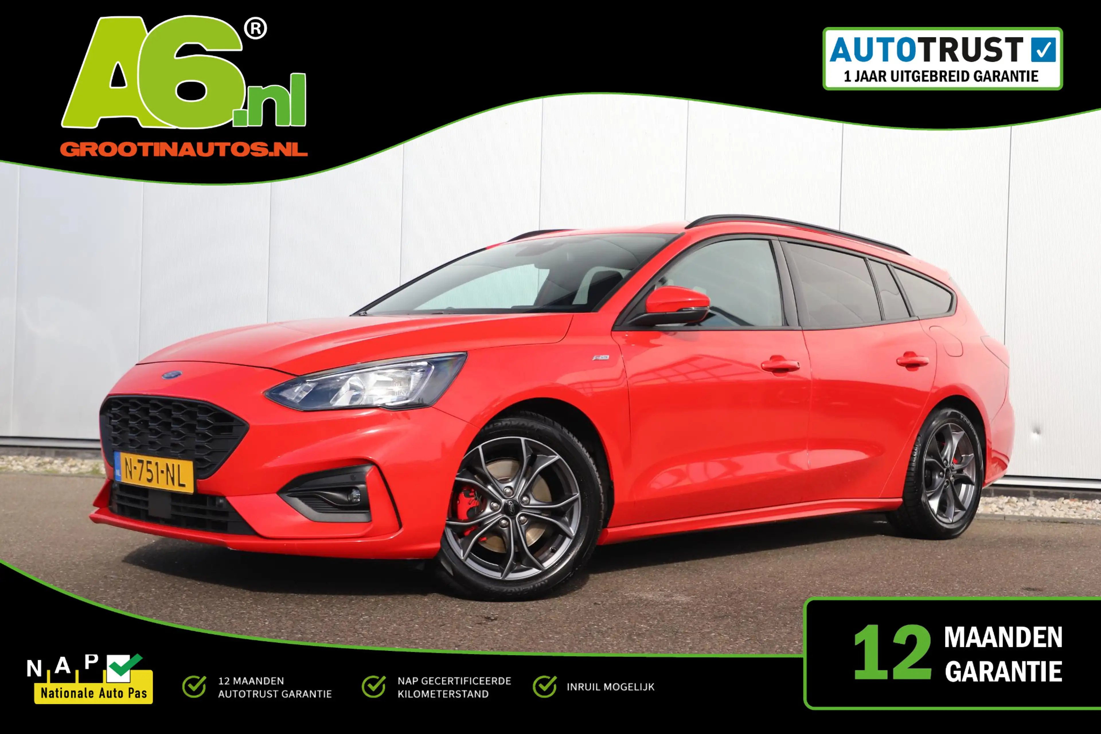 Ford Focus Wagon 1.0 EcoBoost Hybrid ST Line X Business 125PK