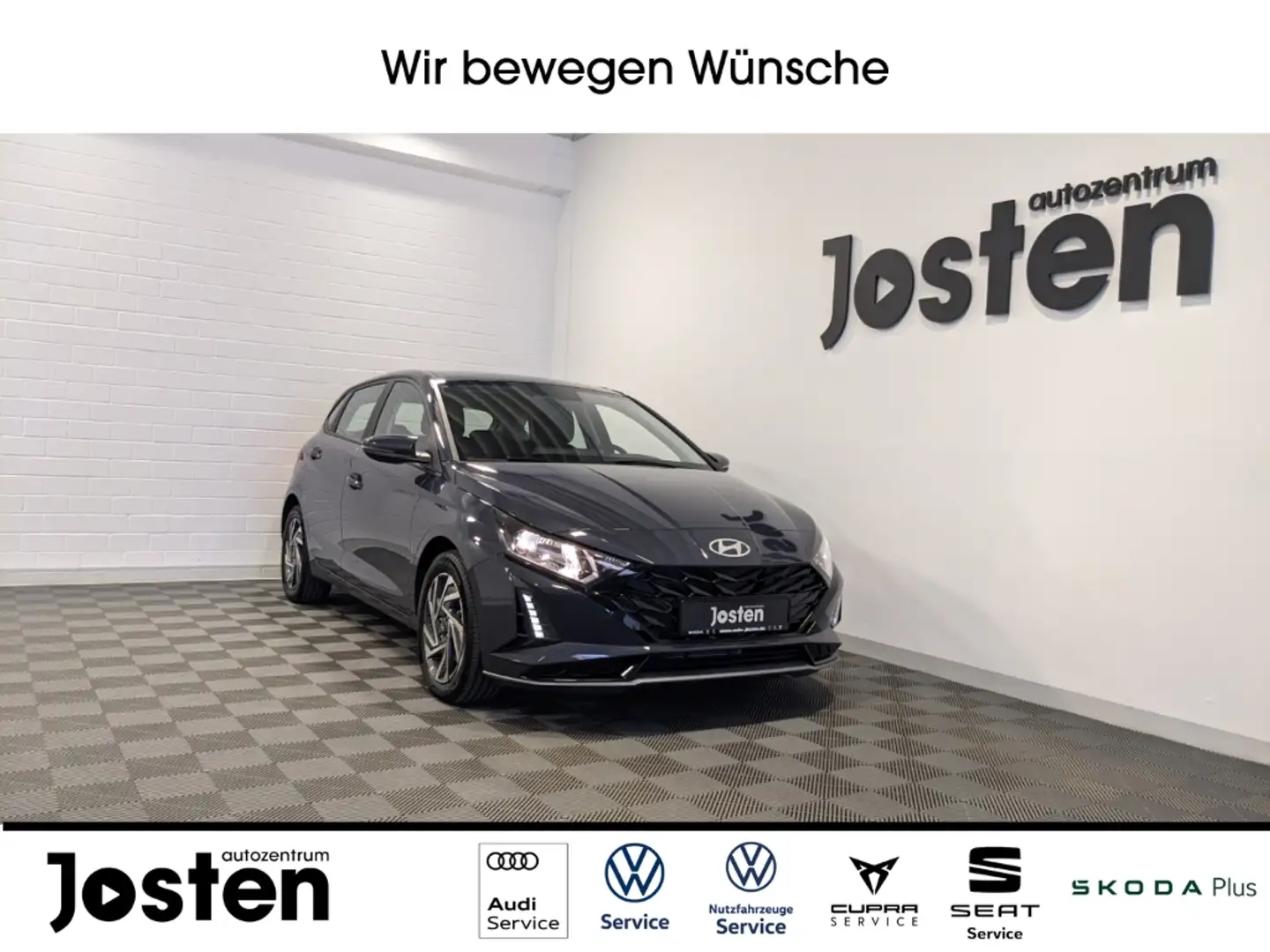 Hyundai i20 Comfort Club 1.0 T-GDI DCT Navi CAM CarPlay SHZ Gris - 1