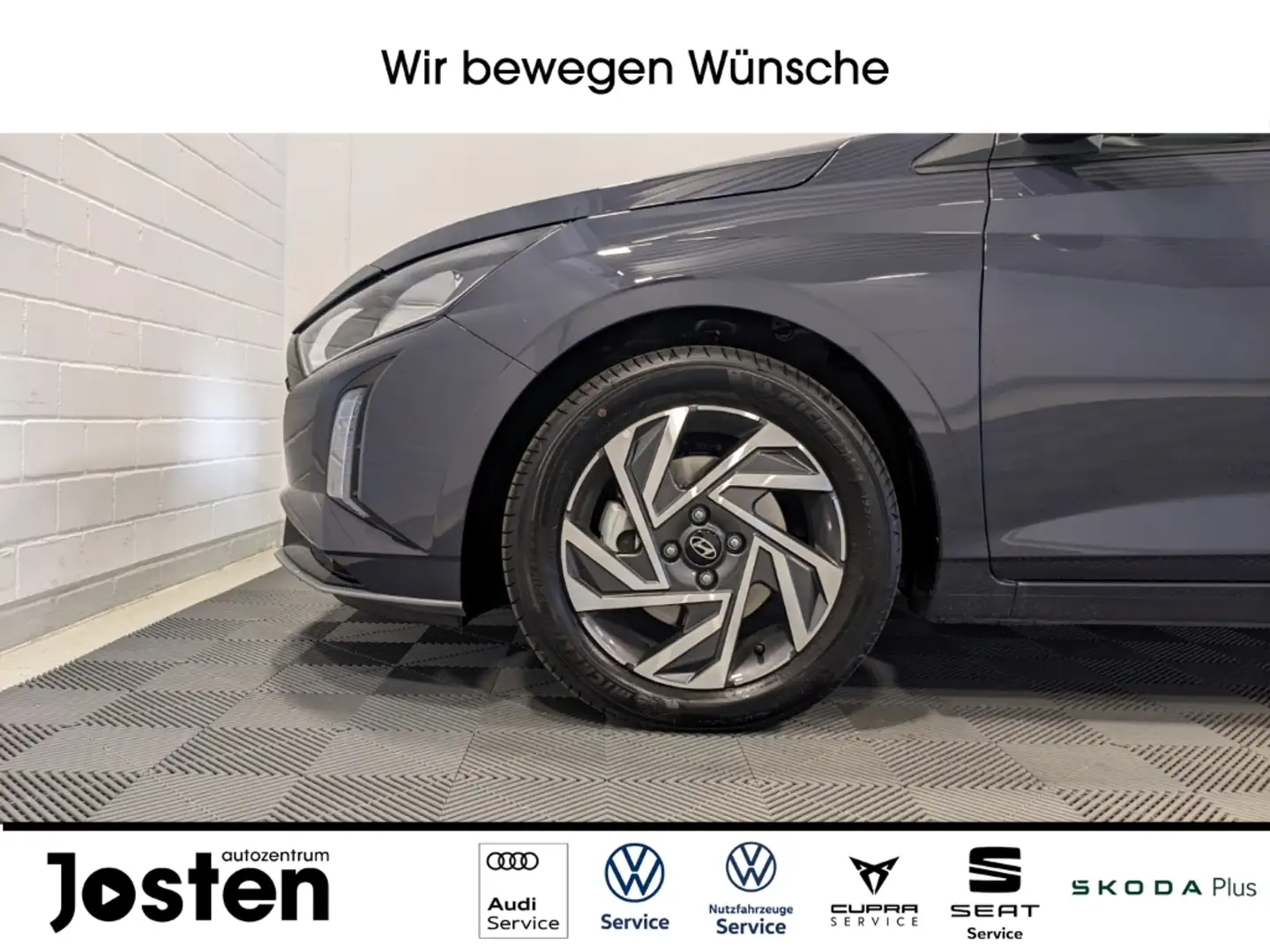 Hyundai i20 Comfort Club 1.0 T-GDI DCT Navi CAM CarPlay SHZ Gris - 2