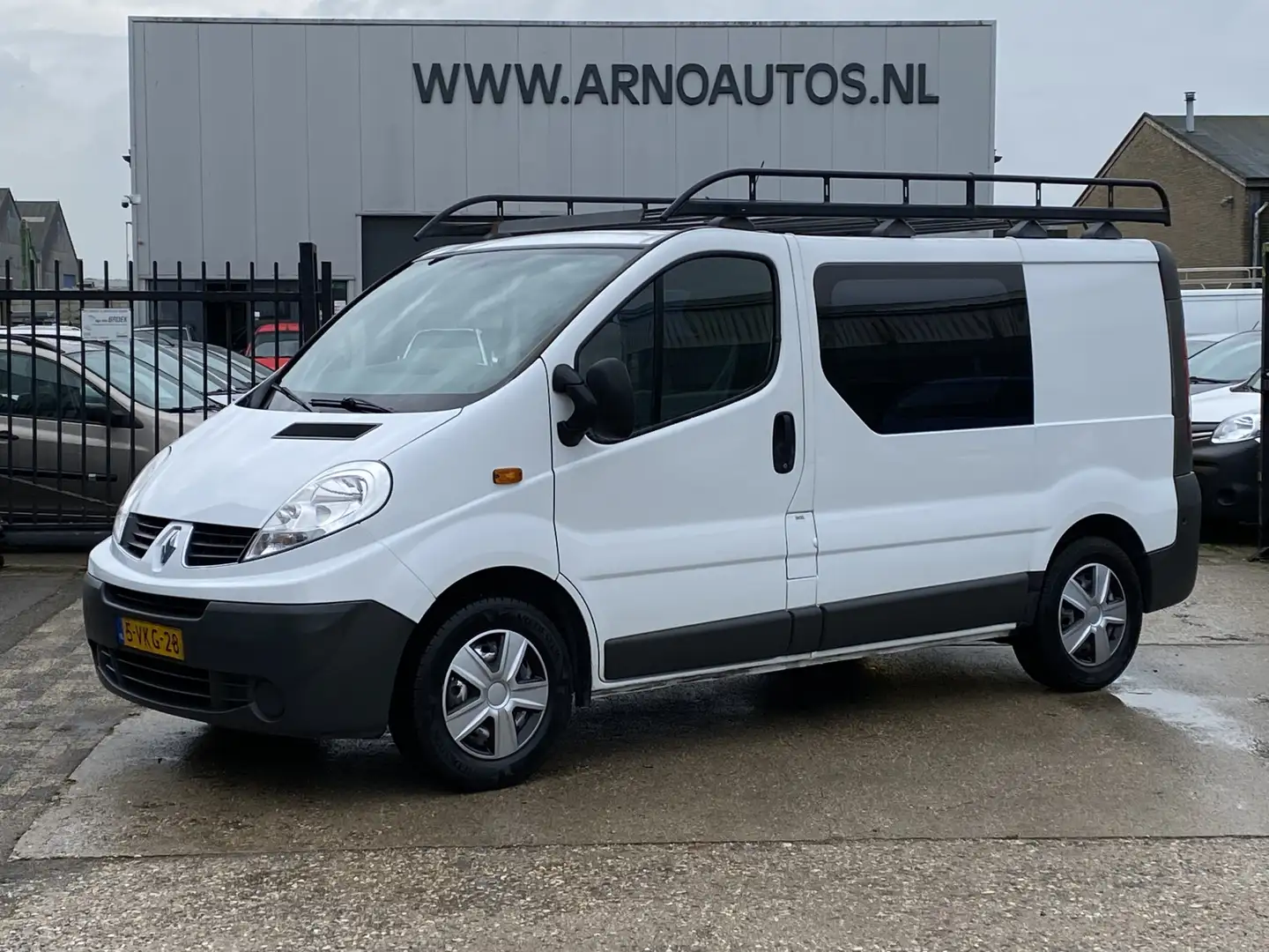 Renault Trafic 2.0 dCi T27 L1H1 DC, DUBBEL CABINE, 6-BAK, 5-PERSO Wit - 1