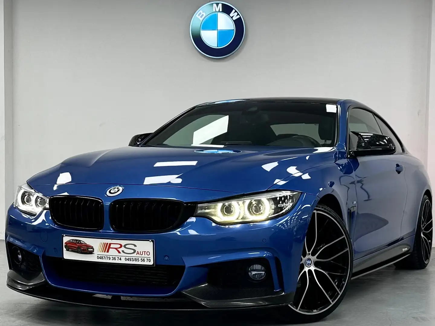 BMW 418 D Coupé - PACK M PERFORMANCE - GARANTIE 12 MOIS Bleu - 1