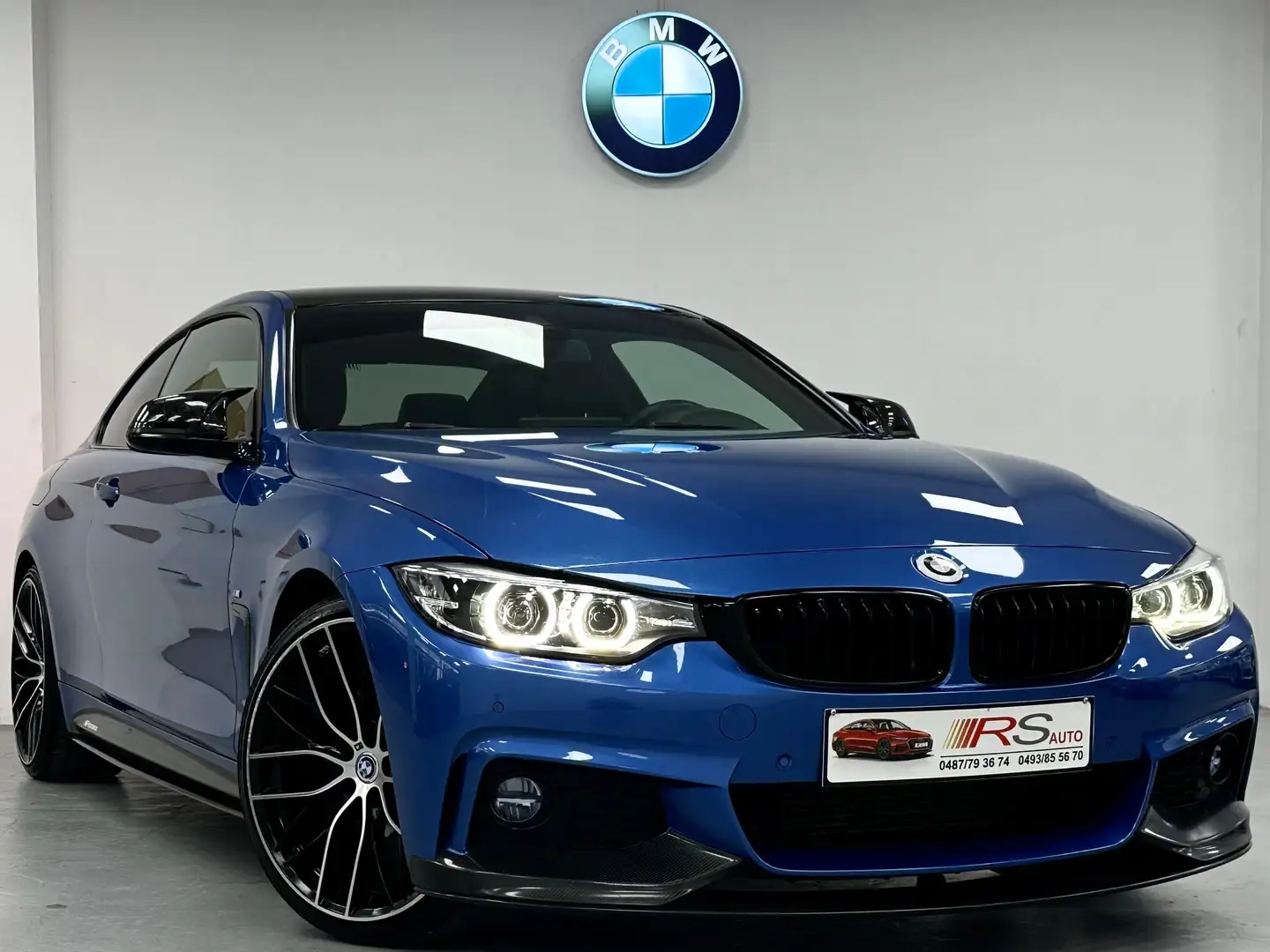 BMW 418 D Coupé - PACK M PERFORMANCE - GARANTIE 12 MOIS Bleu - 2
