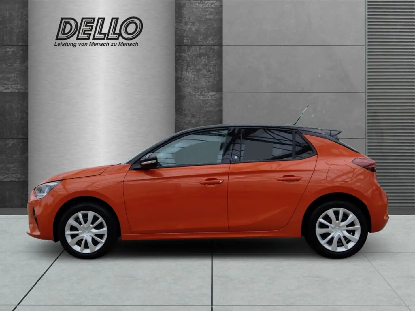 Opel Corsa-e Edition mit Klima Kamera Styl-Paket PDC Orange - 2