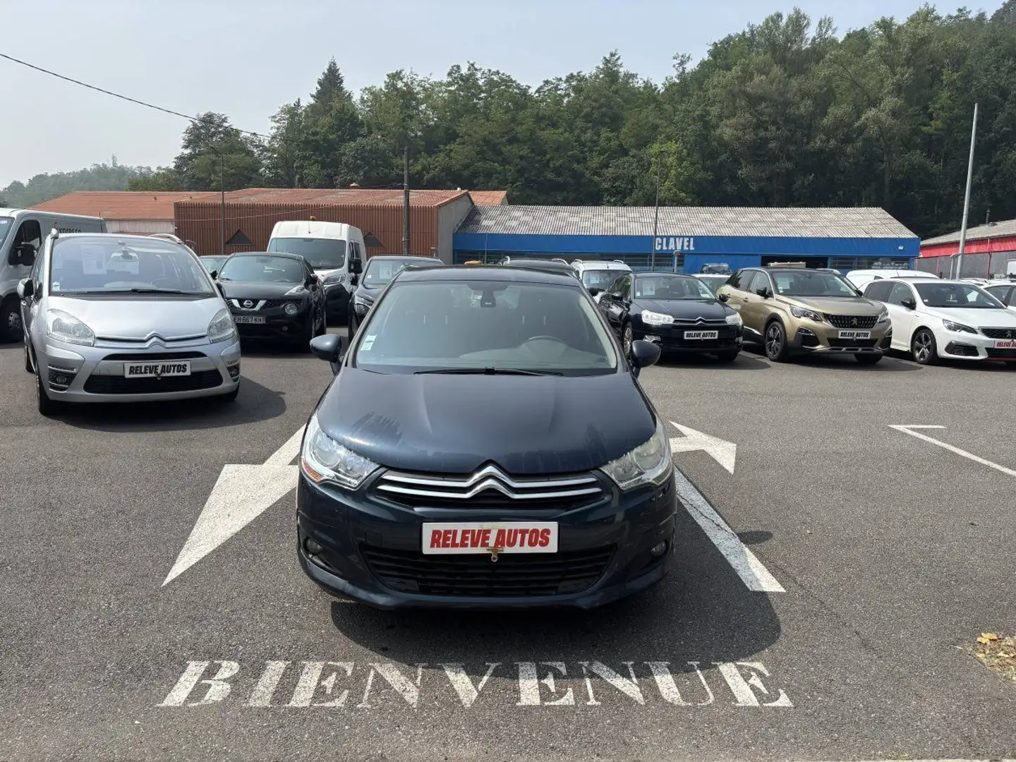 Citroen C4 Citroën II 1.6 HDi 90 FAP Confort Bleu - 1
