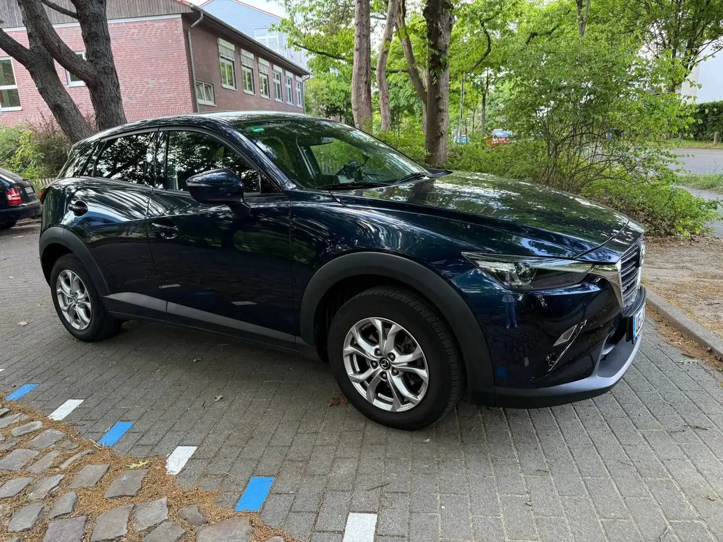 Mazda CX-3 CX-3 SKYACTIV-G 150 i-ELOOP AWD Drive Sports-Line Blau - 1