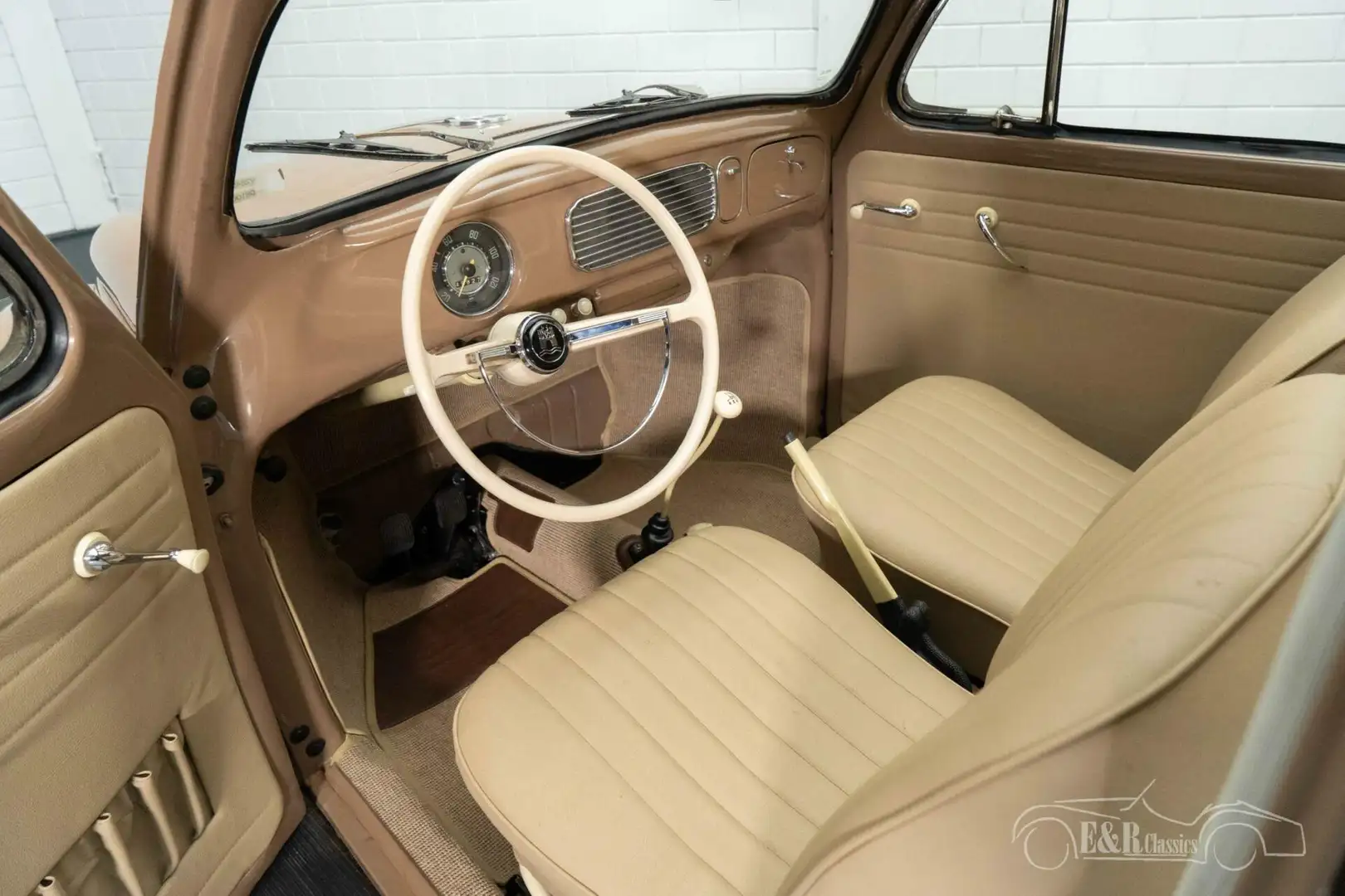 Volkswagen Kever Ovaal Ragtop | Leuke rijdersauto | 1957 Brun - 2