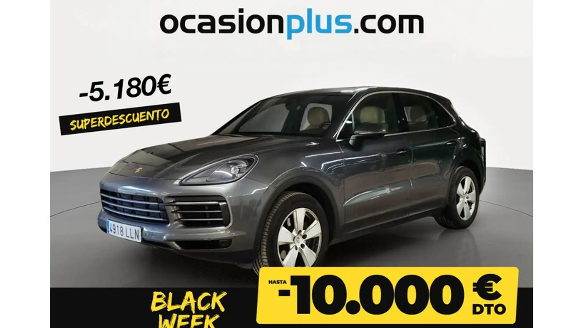 Porsche Cayenne Aut. Gris - 1