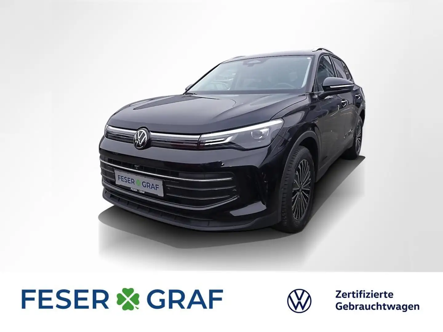 Volkswagen Tiguan LIFE 2.0TDI DSG Neues Modell AHK Navi GJR Schwarz - 1