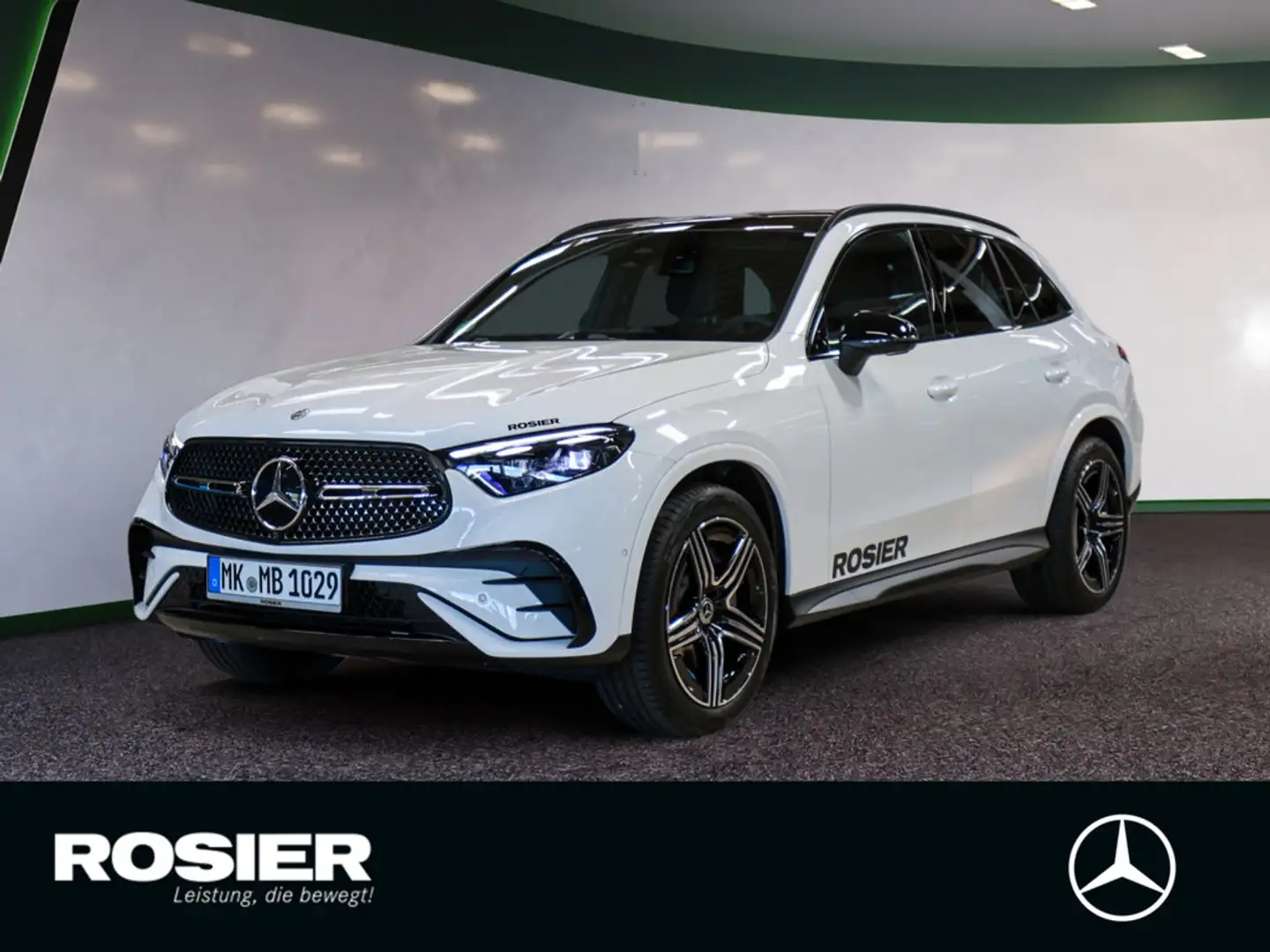 Mercedes-Benz GLC 220 d 4M AMG Advanced Plus AHK Distr. LED Weiß - 1