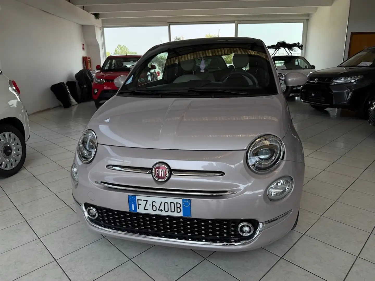 Fiat 500 500 1,2 69 CV E6 Dolce Vita PREZZO VERO Argent - 2