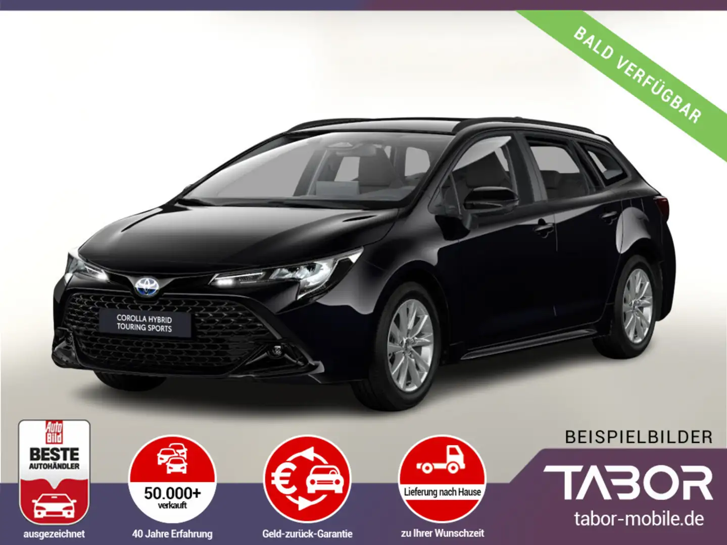 Toyota Corolla TS 1.8 Hybrid 140 ECVT LED Nav DigC Kam Schwarz - 2