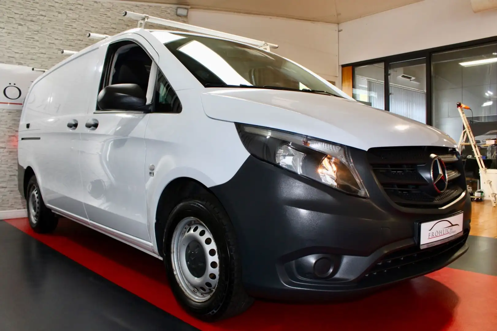 Mercedes-Benz Vito Kasten 116 CDI RWD LANG 1HD SORTIMO+RETTBOX Blanc - 1