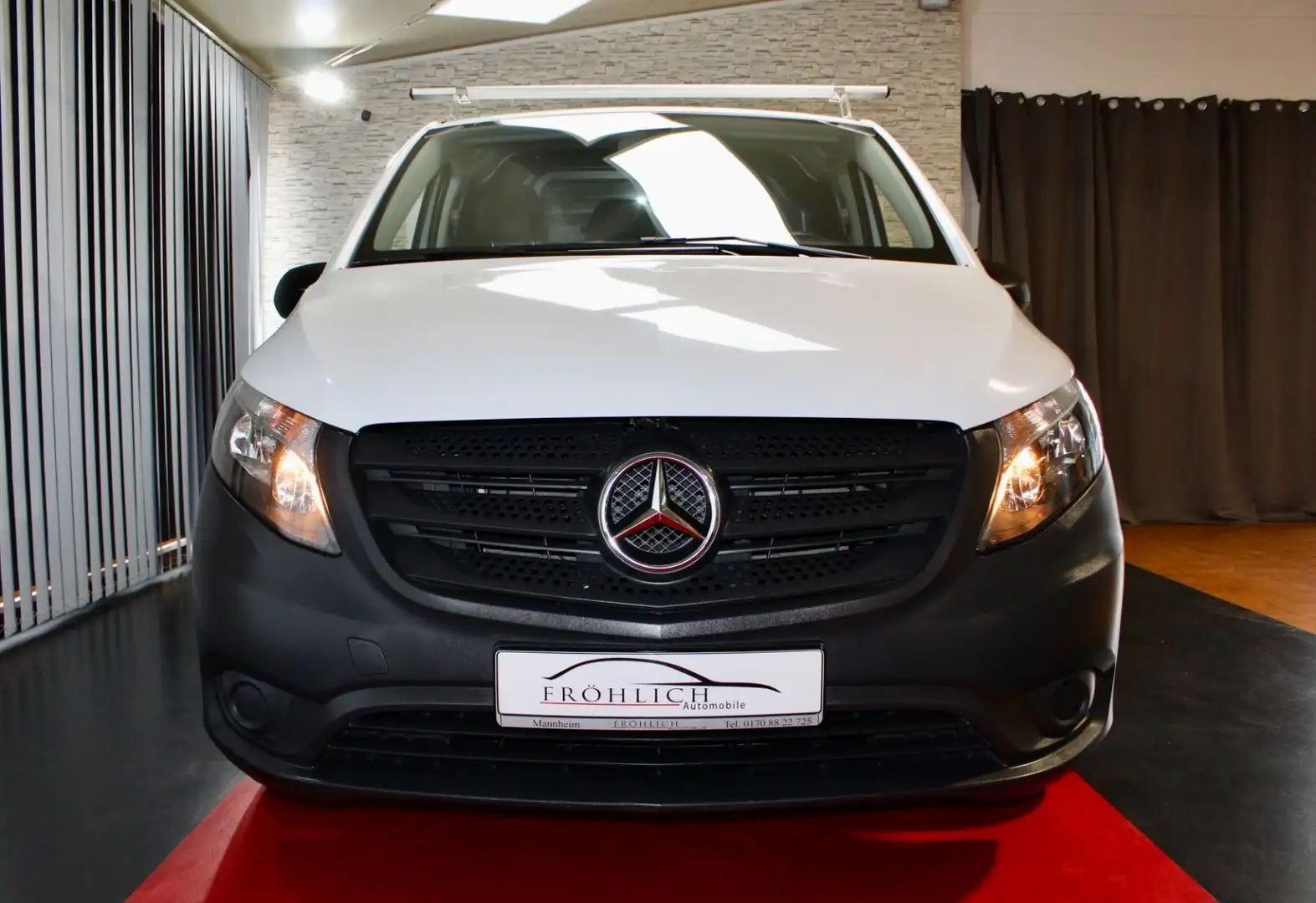 Mercedes-Benz Vito Kasten 116 CDI RWD LANG 1HD SORTIMO+RETTBOX Blanc - 2