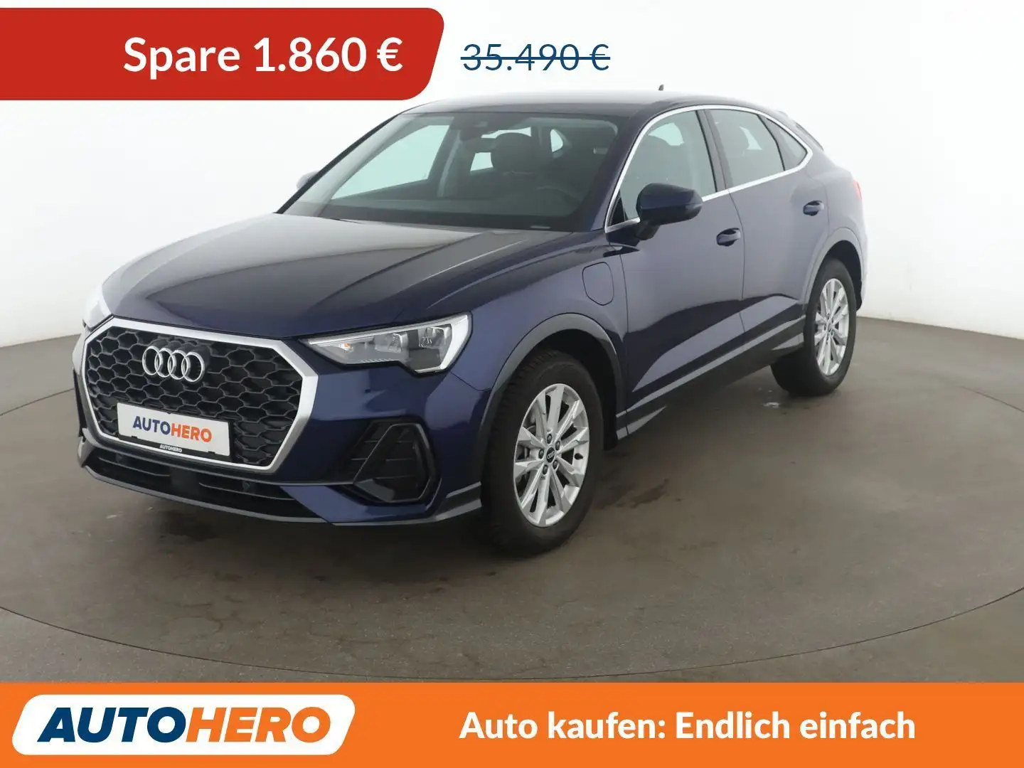 Audi Q3 45 TFSIe Aut.*VC*TEMPO*CAM*PDC*SHZ*AMBIENTE Blau - 1