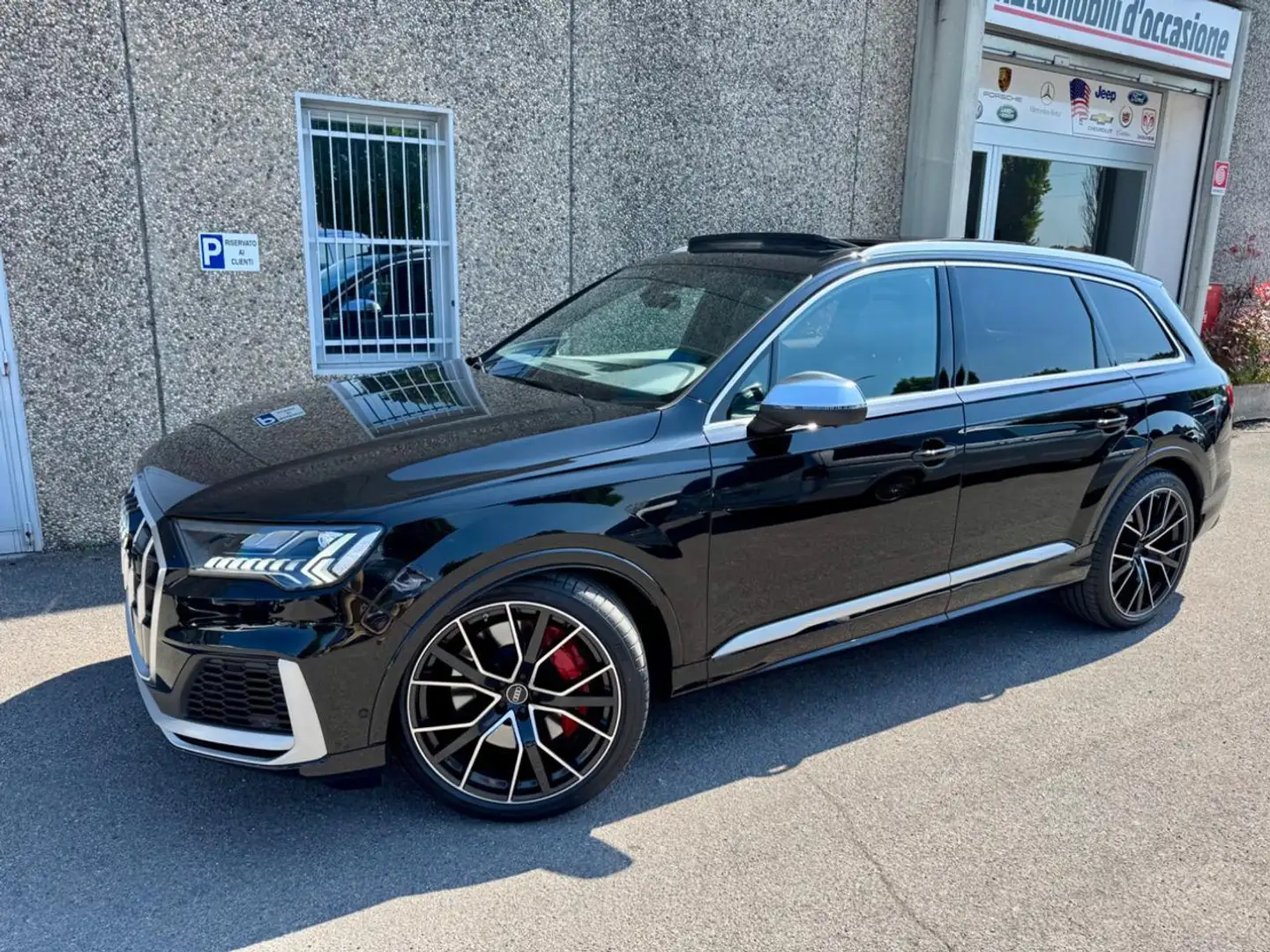 Audi SQ7 4.0 V8 TFSI quattro tiptronic"TETTO"7 POSTI"FULL" Grigio - 1